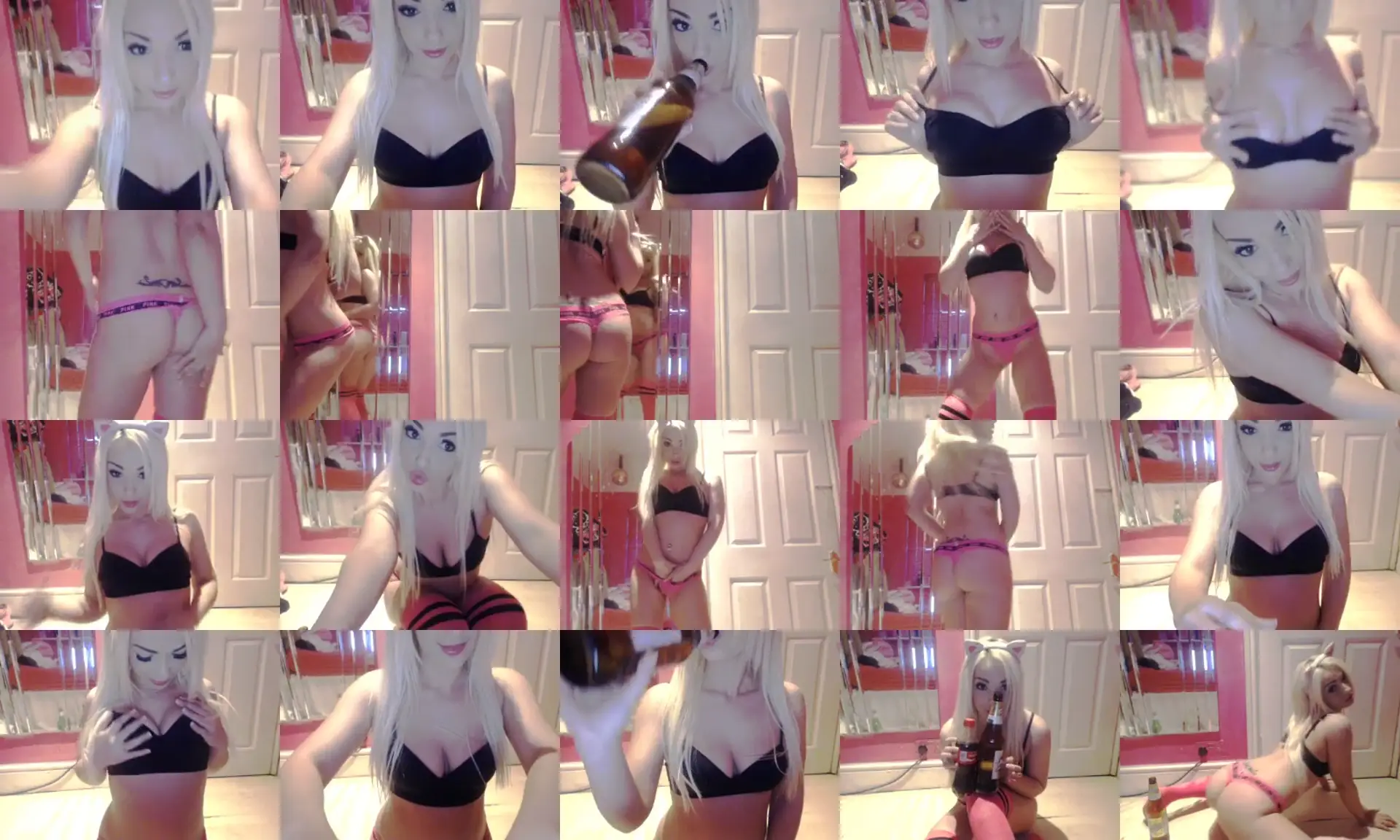 PrincessXTC photo contact sheet