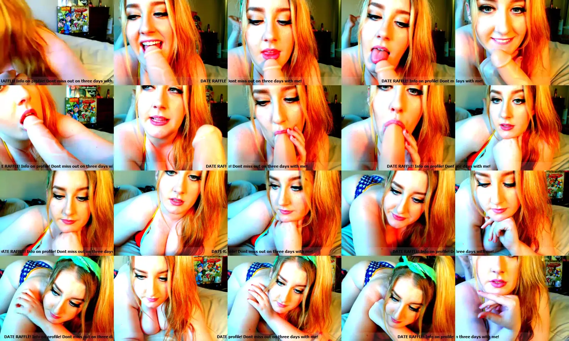 TheAphrodite photo contact sheet