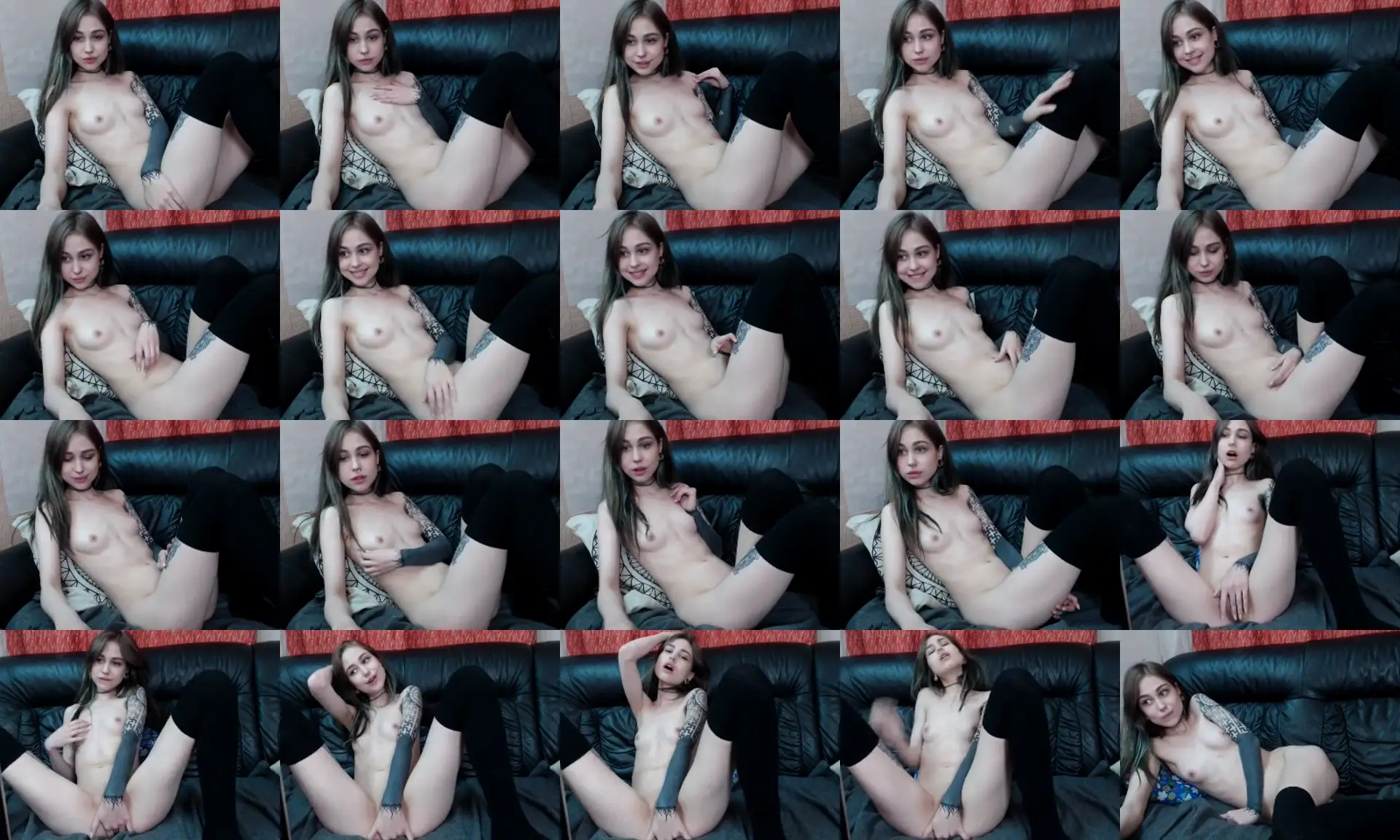 Jenn photo contact sheet