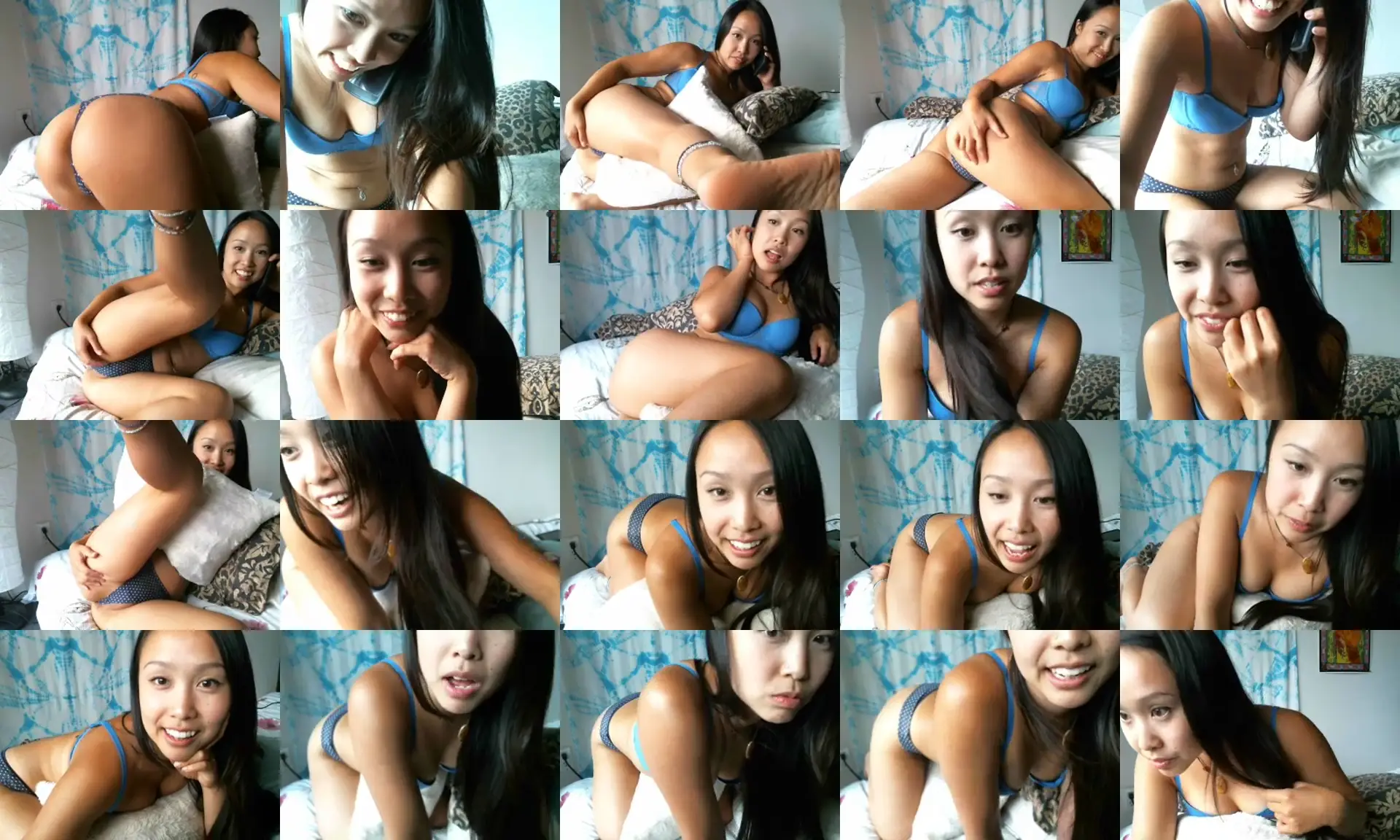 AdorableDee photo contact sheet