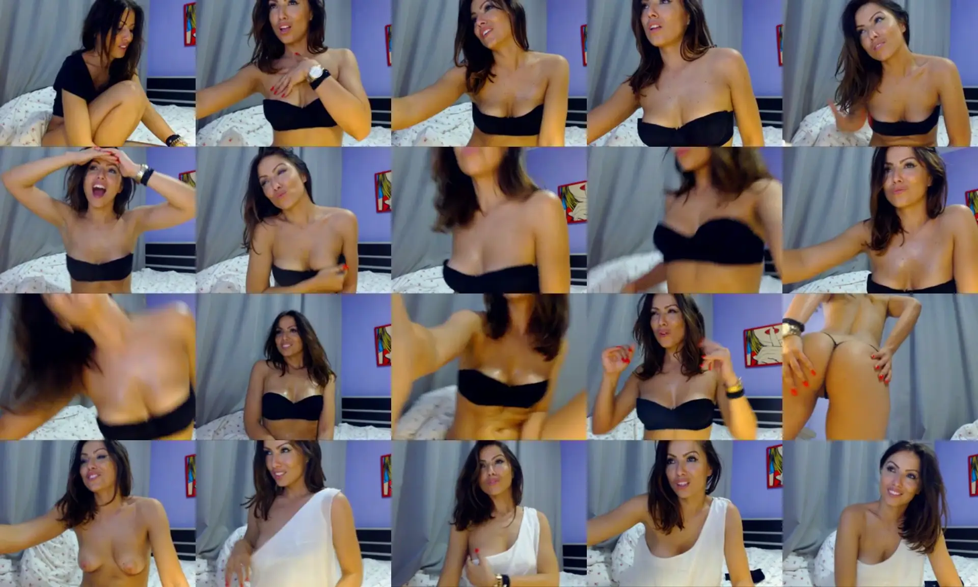 Chicaboomboom photo contact sheet