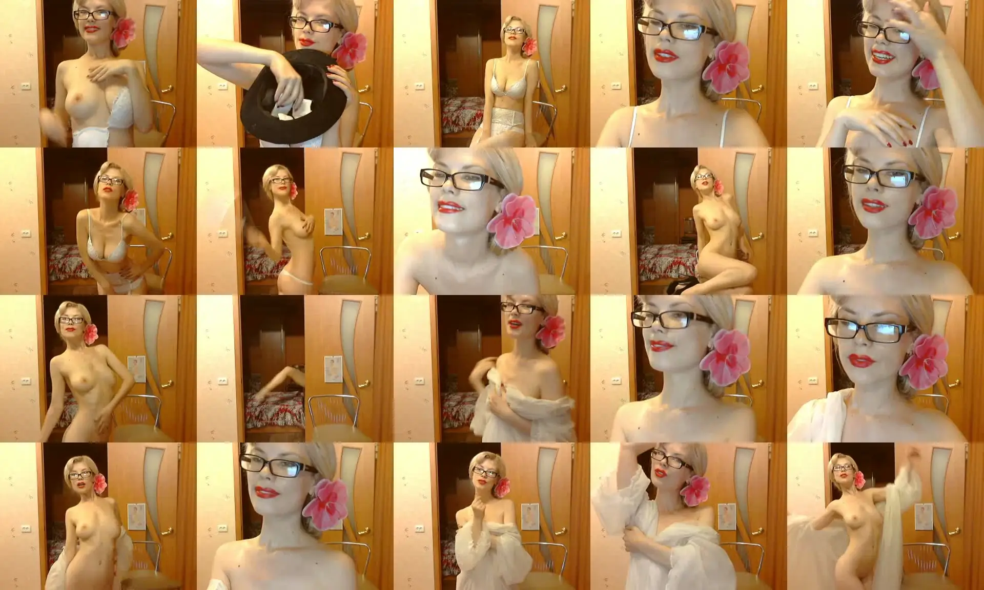 MissDelicia photo contact sheet