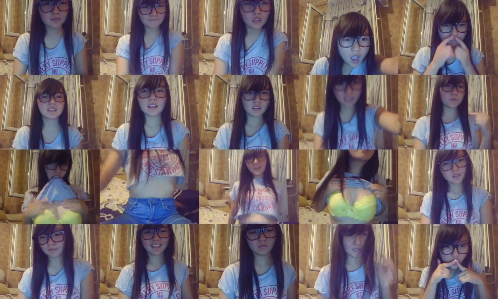 Yunaboo photo contact sheet