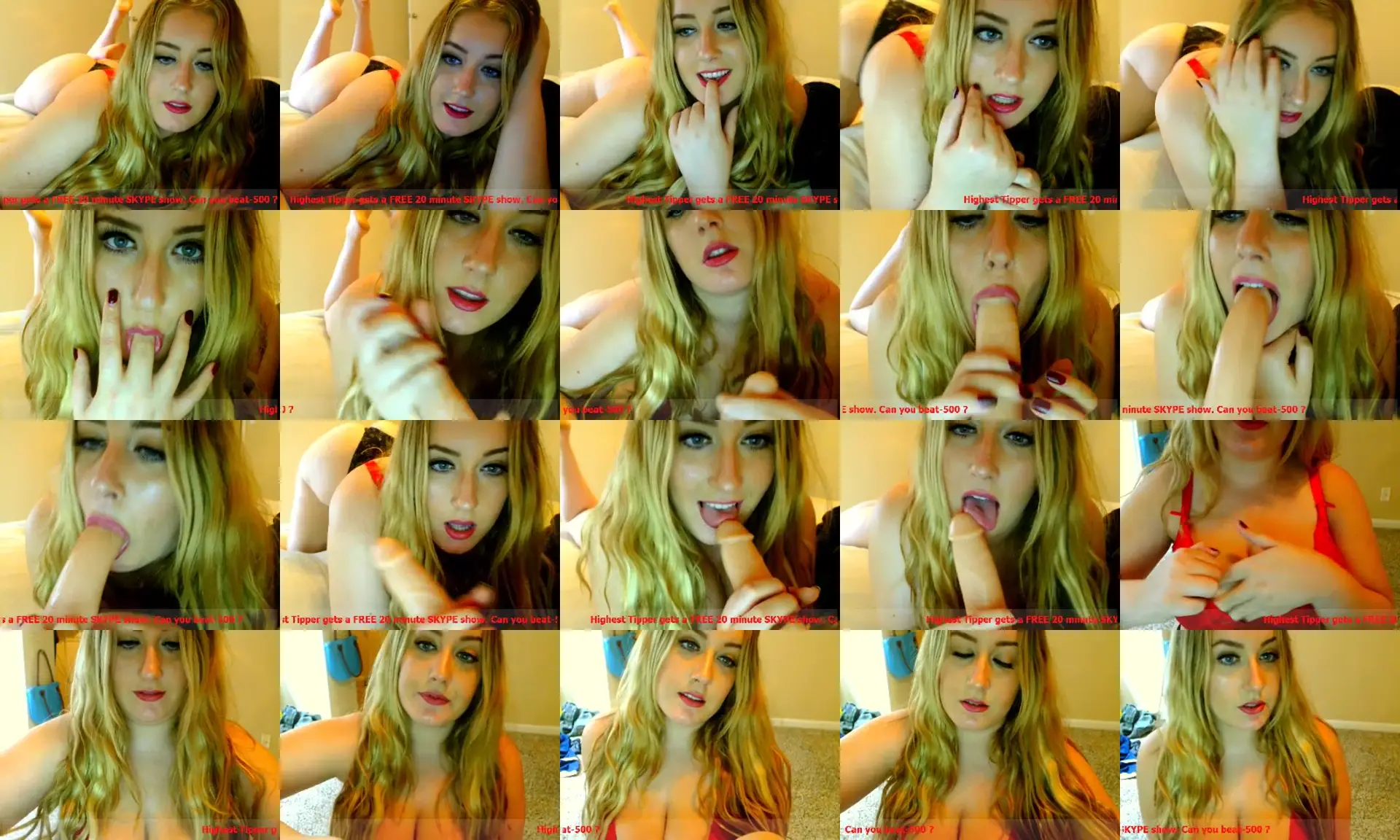 TheAphrodite photo contact sheet