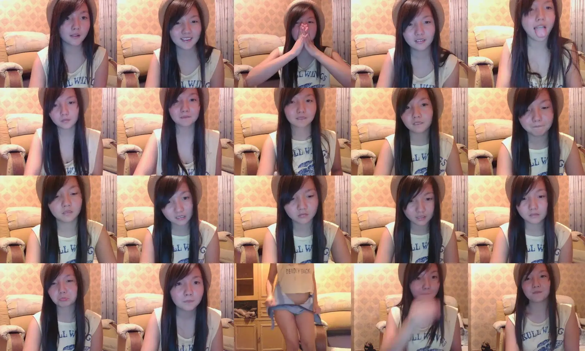 Yunaboo photo contact sheet