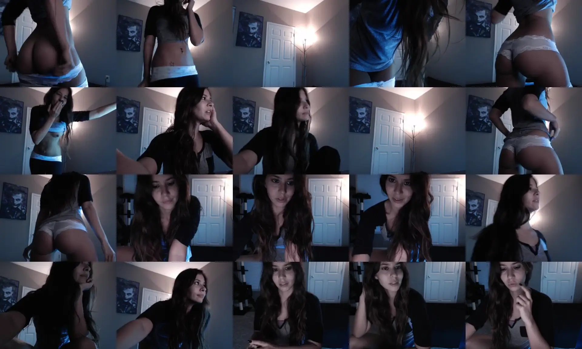 LadyMarceline photo contact sheet