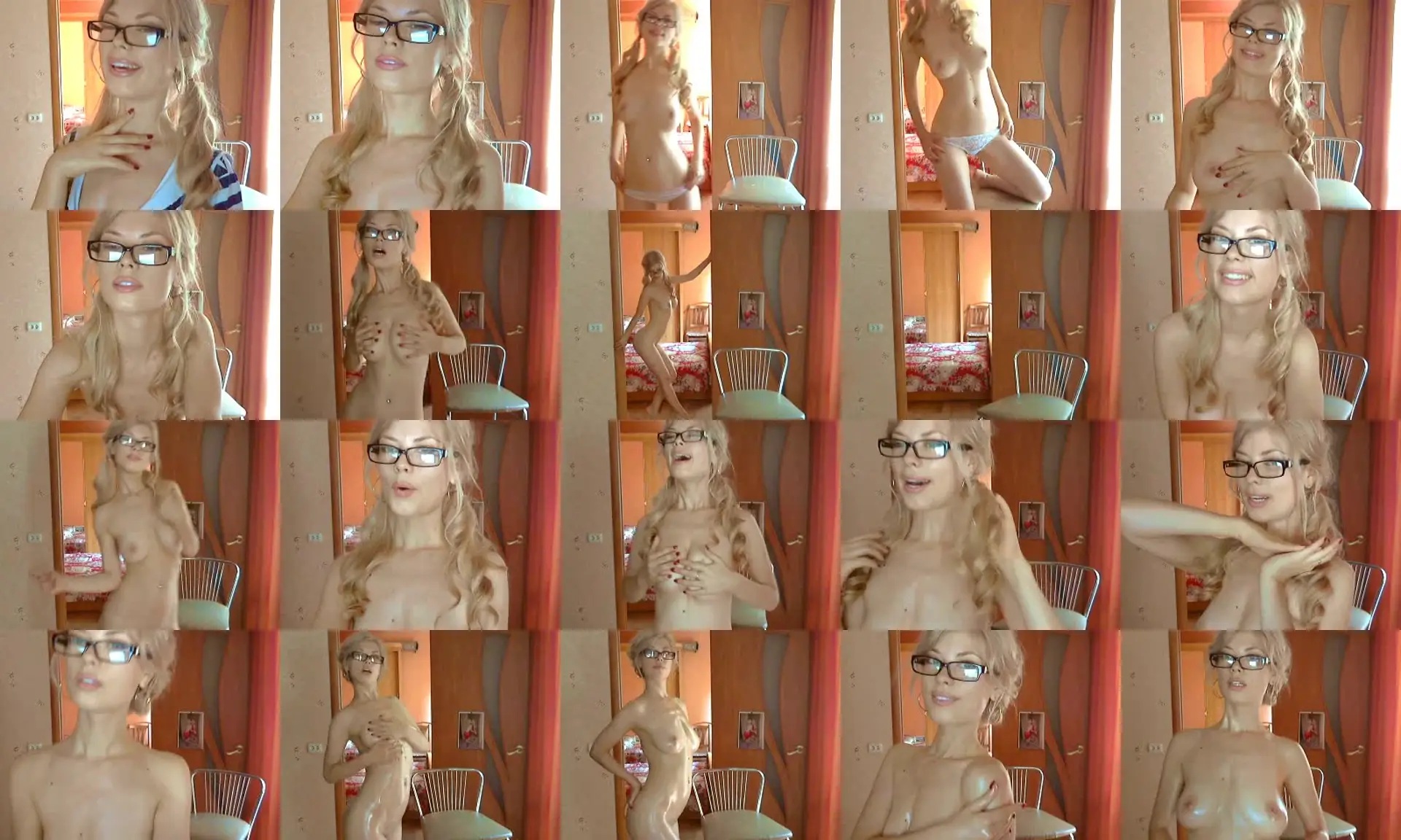 MissDelicia photo contact sheet