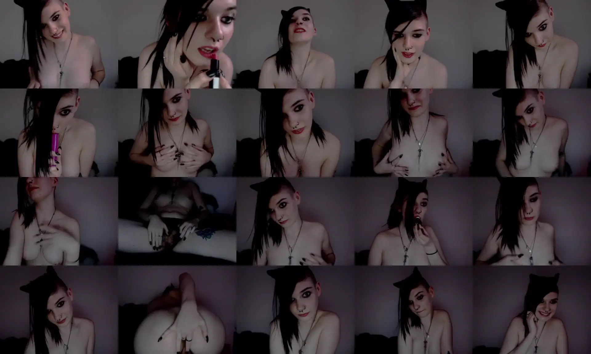 FaithTaylorx photo contact sheet