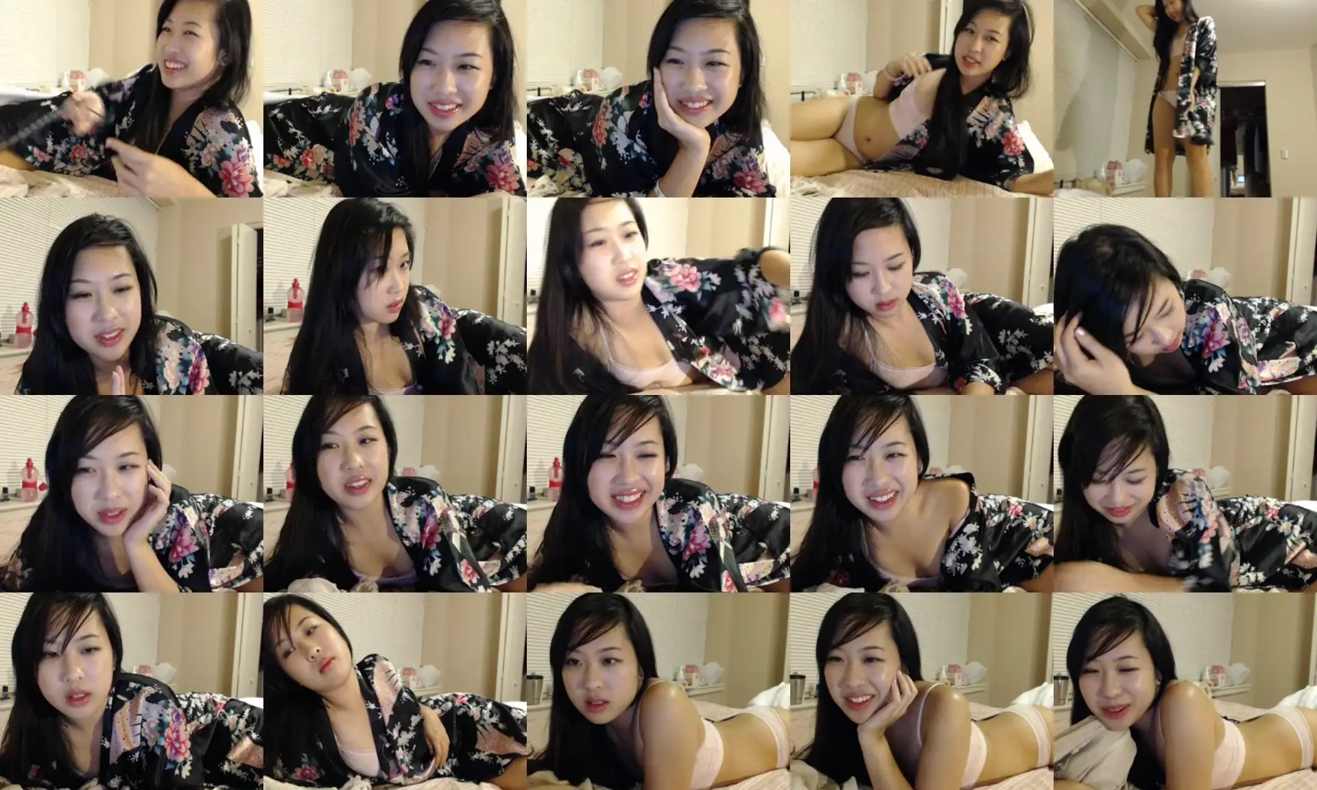 KittyMei photo contact sheet
