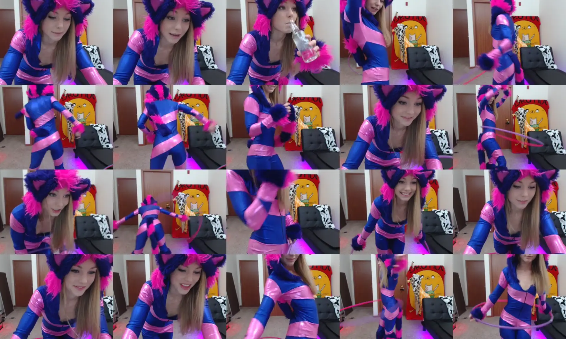 Paige photo contact sheet