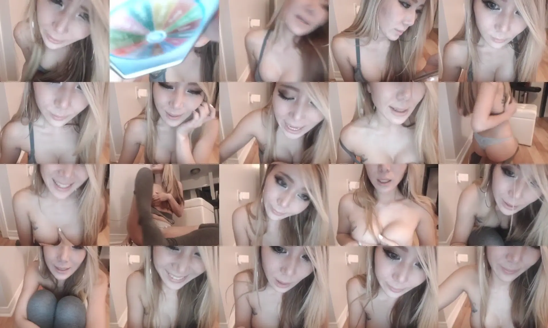 OnlYuri photo contact sheet