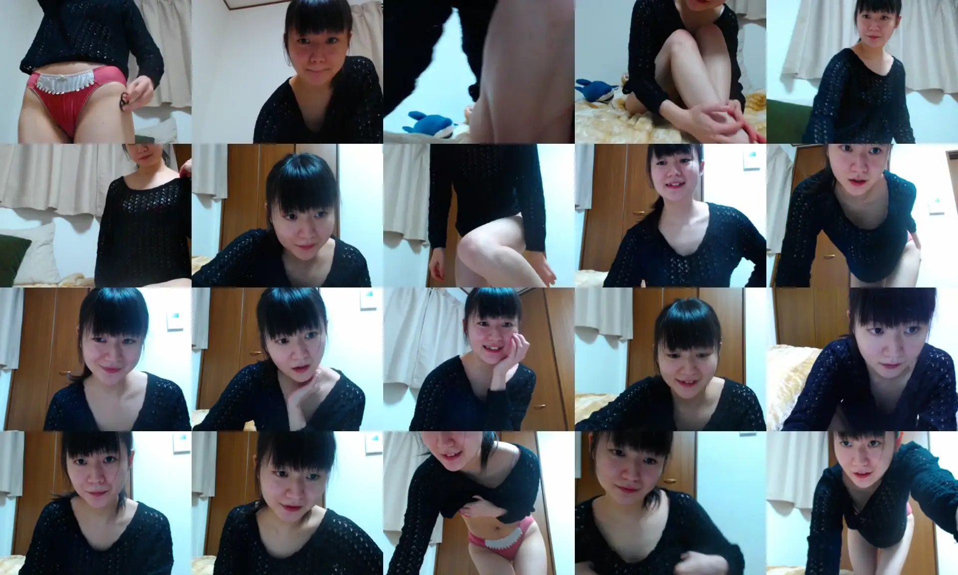 YuuuJPNgirl photo contact sheet