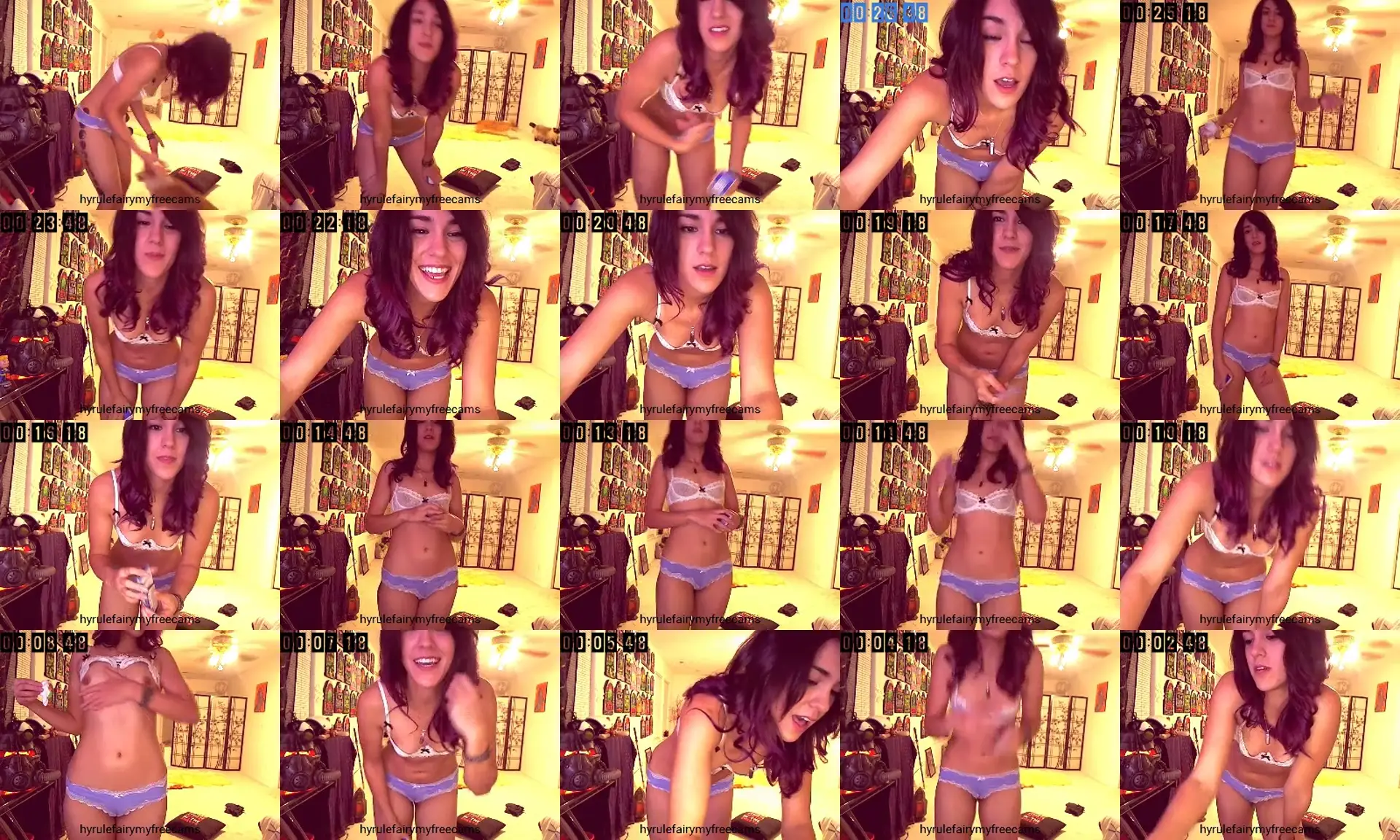 CamgirlEXE photo contact sheet