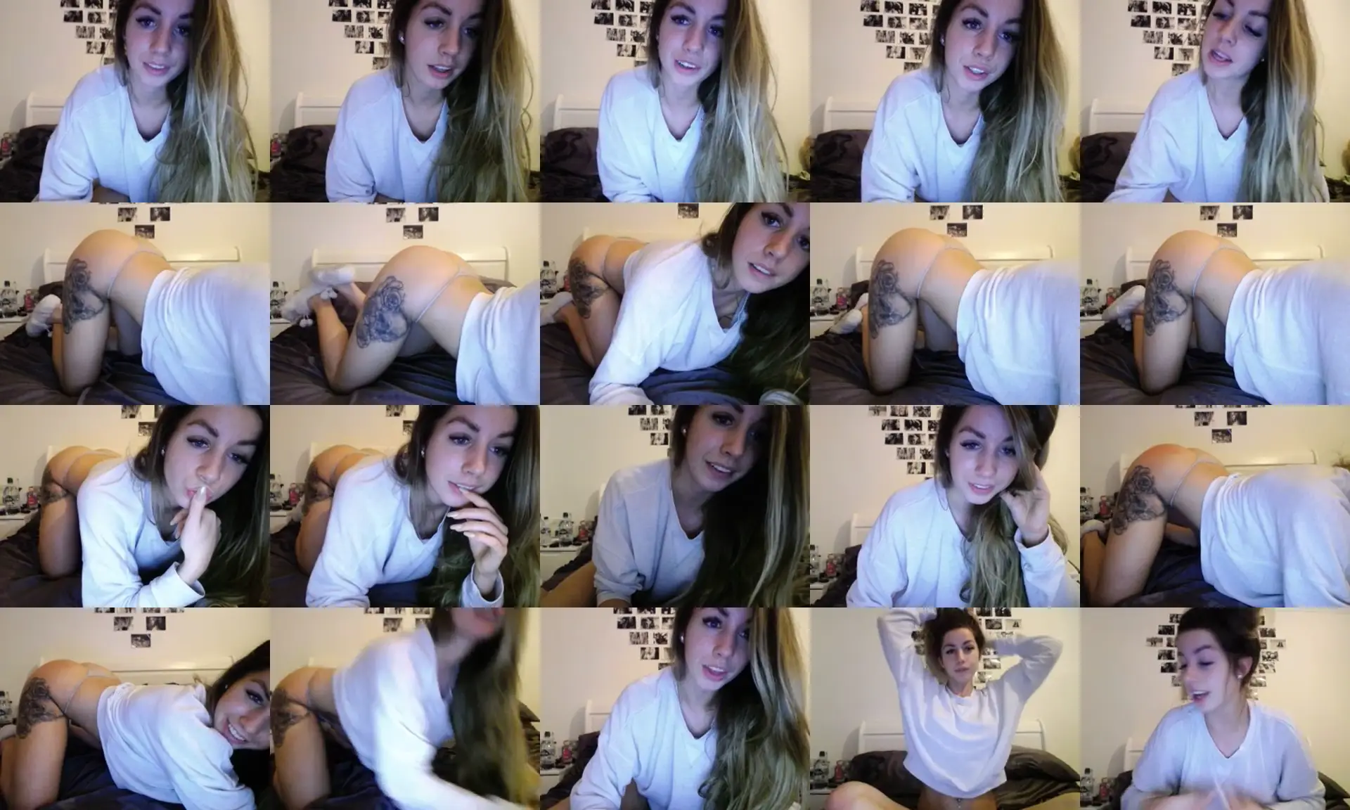 Kayla_xox photo contact sheet