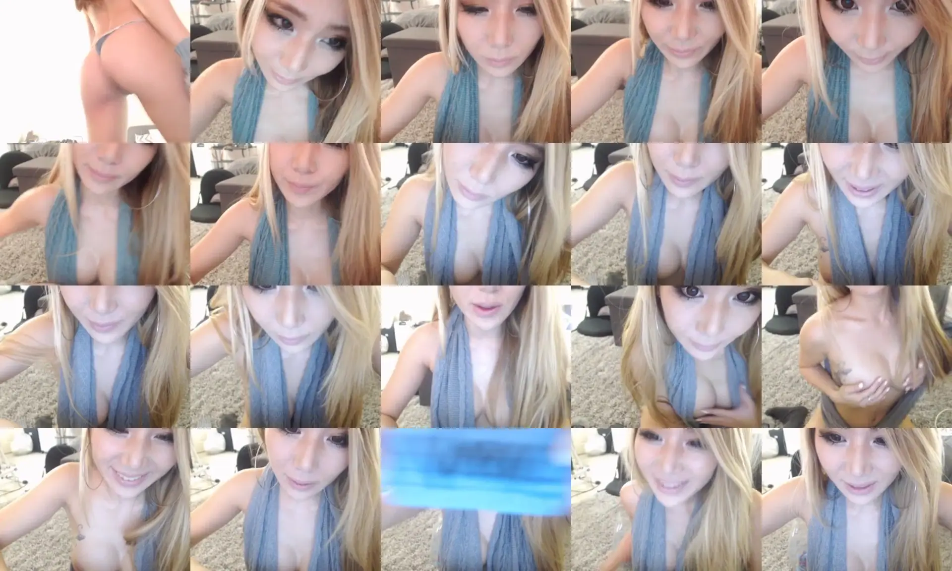 OnlYuri photo contact sheet