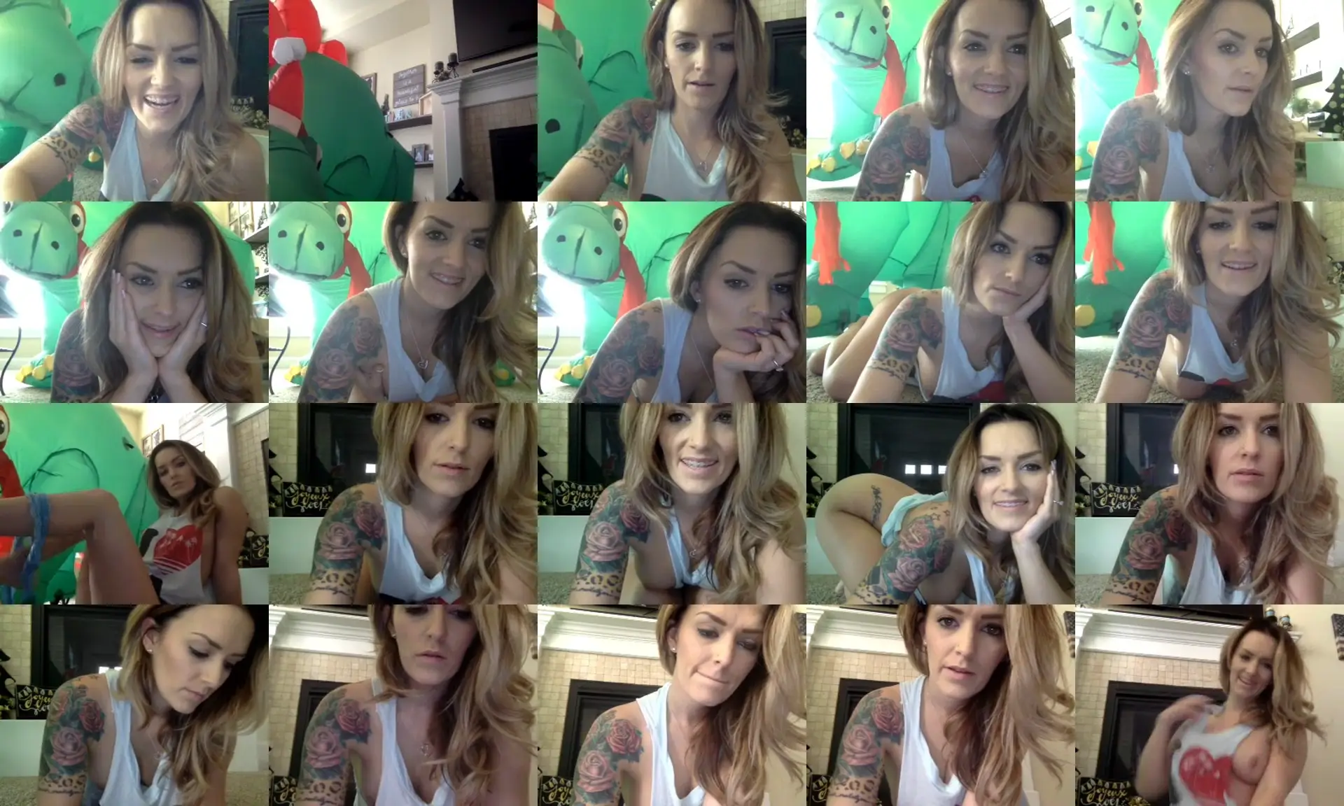 MsCheeks photo contact sheet