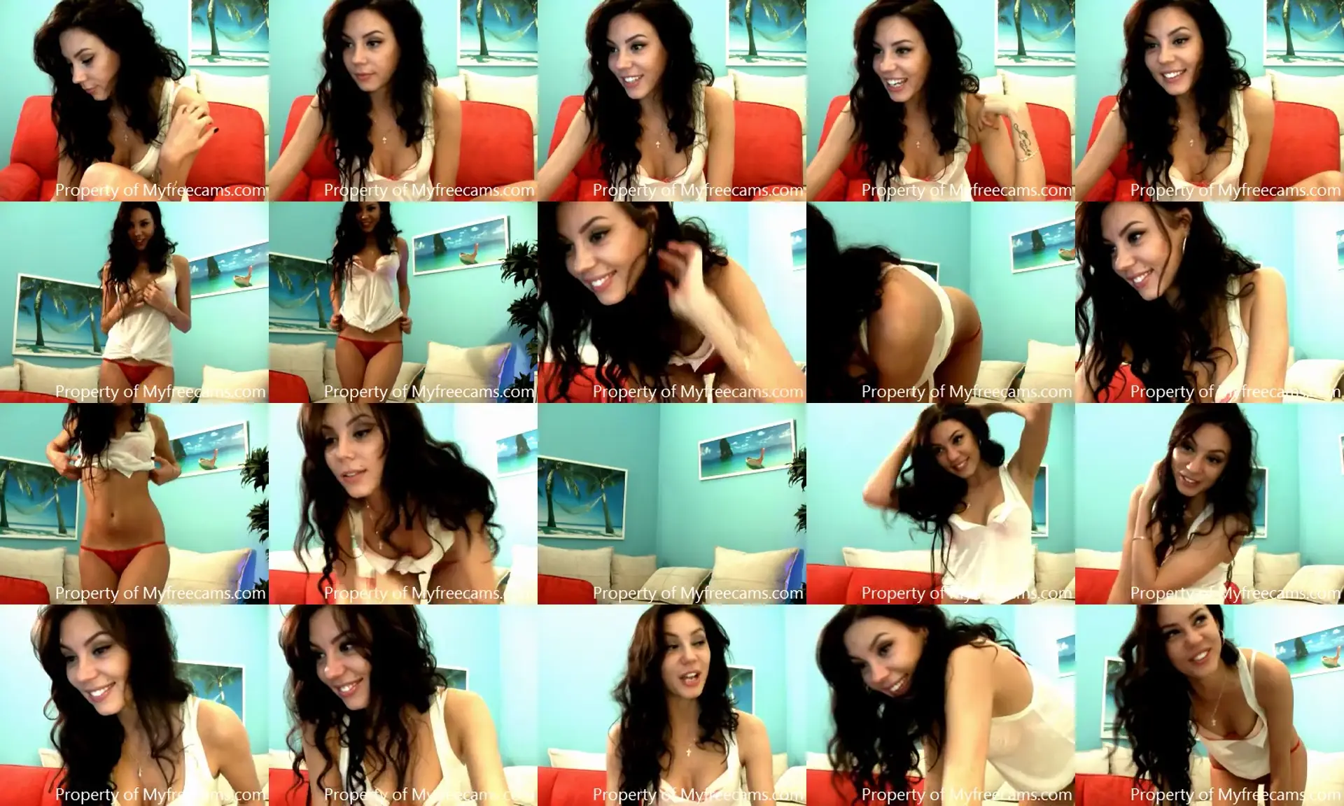 LuckyCharme photo contact sheet