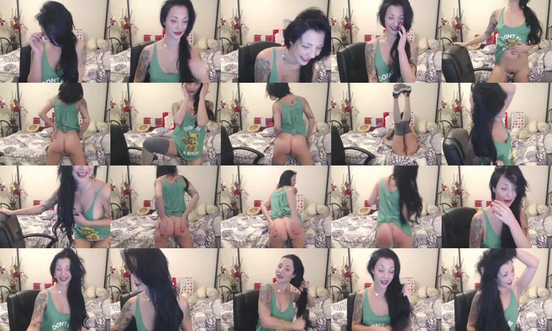 SookieHunnie photo contact sheet