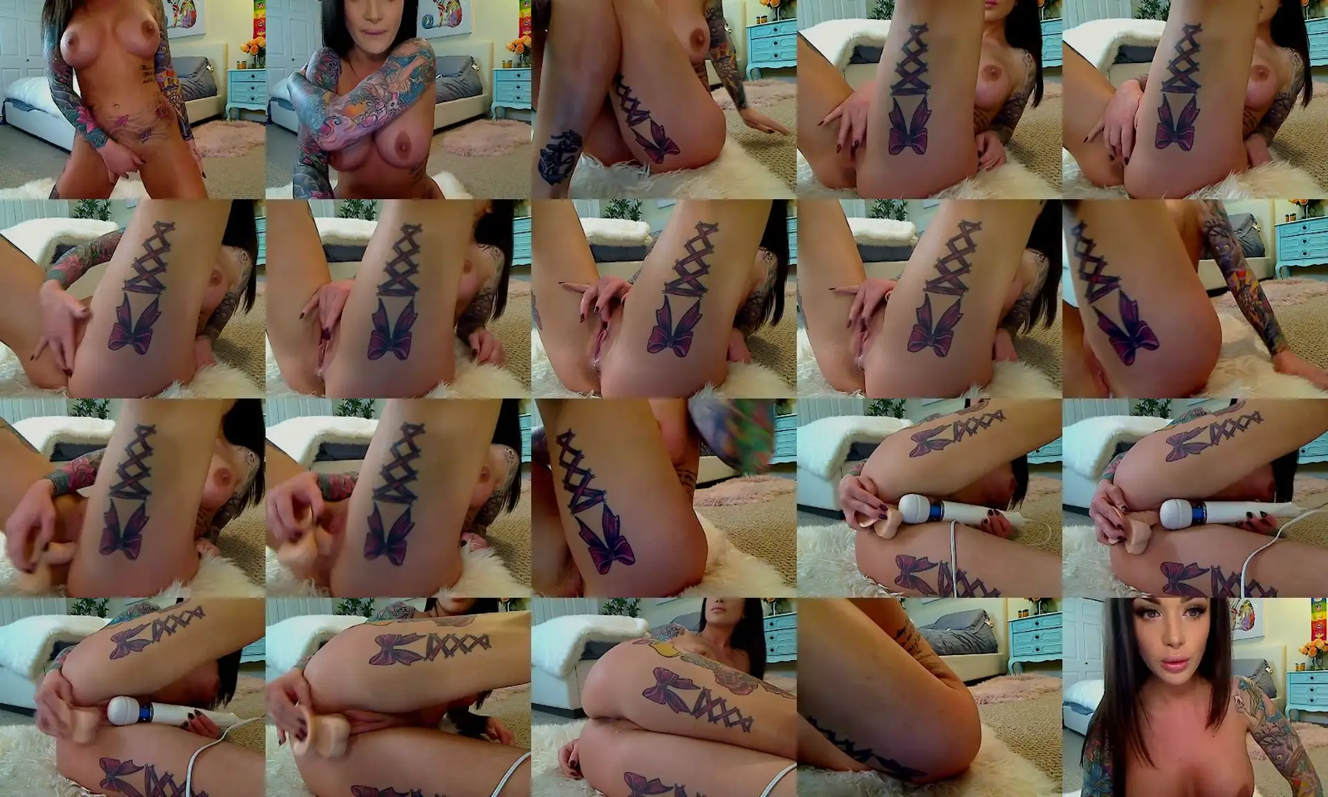 Tattgoddess photo contact sheet