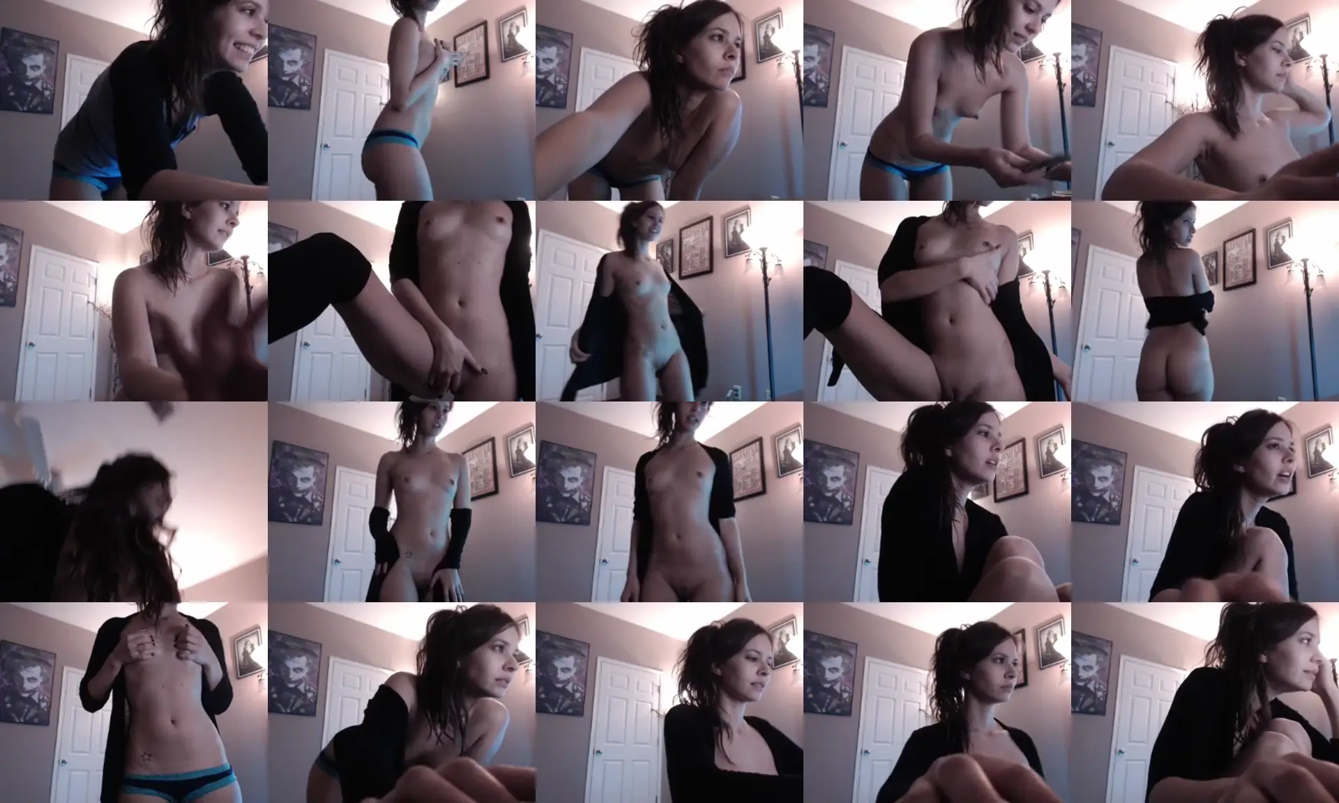 LadyMarceline photo contact sheet