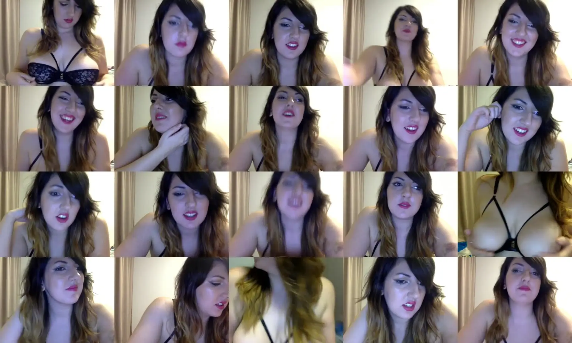 Candi_xo photo contact sheet