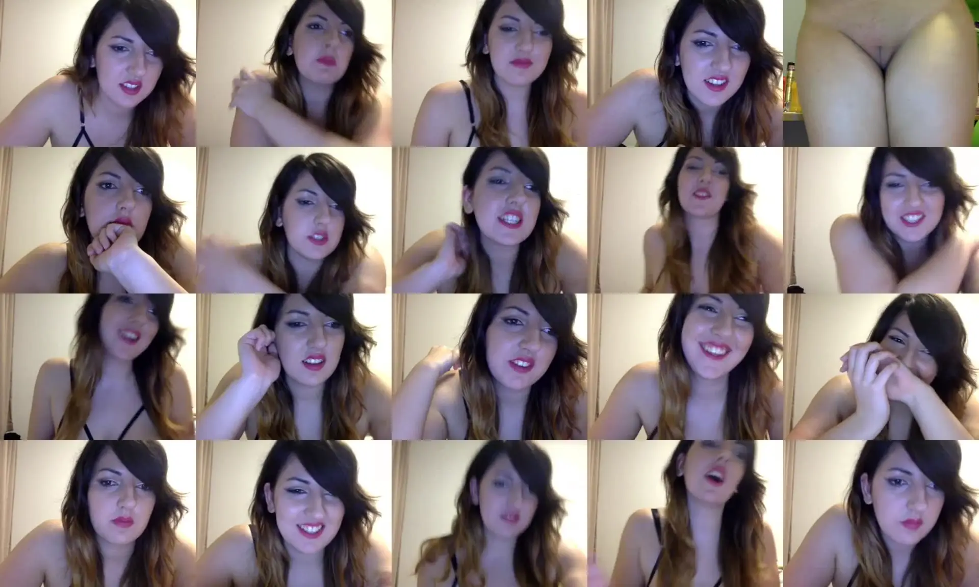 Candi_xo photo contact sheet