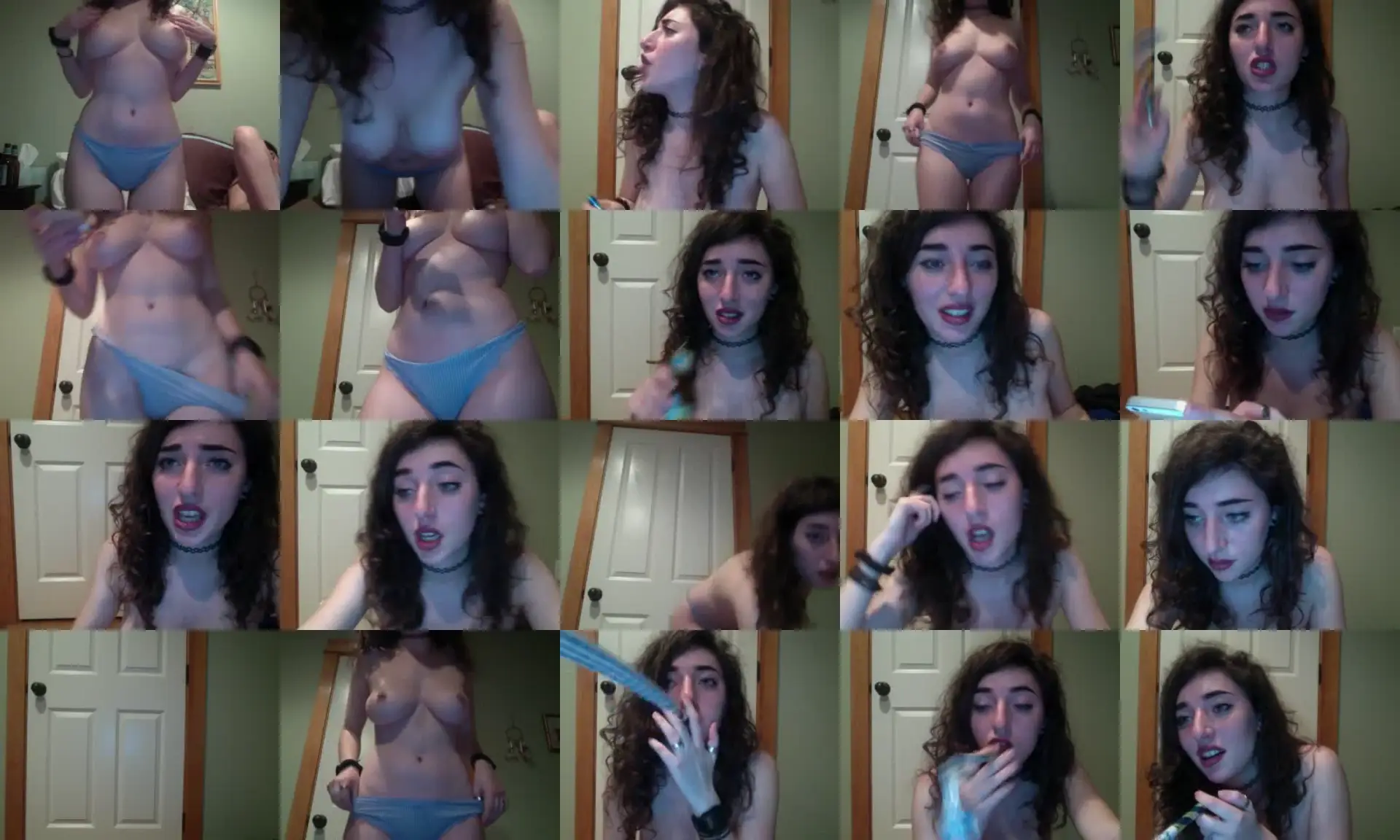 Celeste photo contact sheet