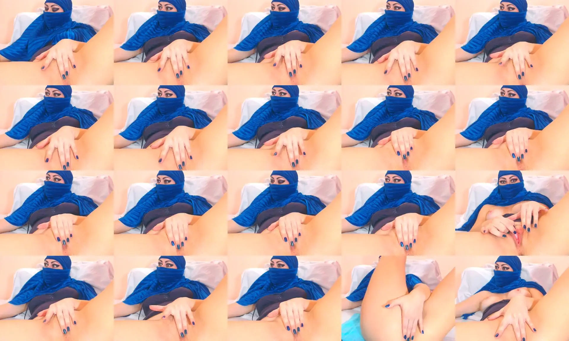 Alisha4XXX photo contact sheet