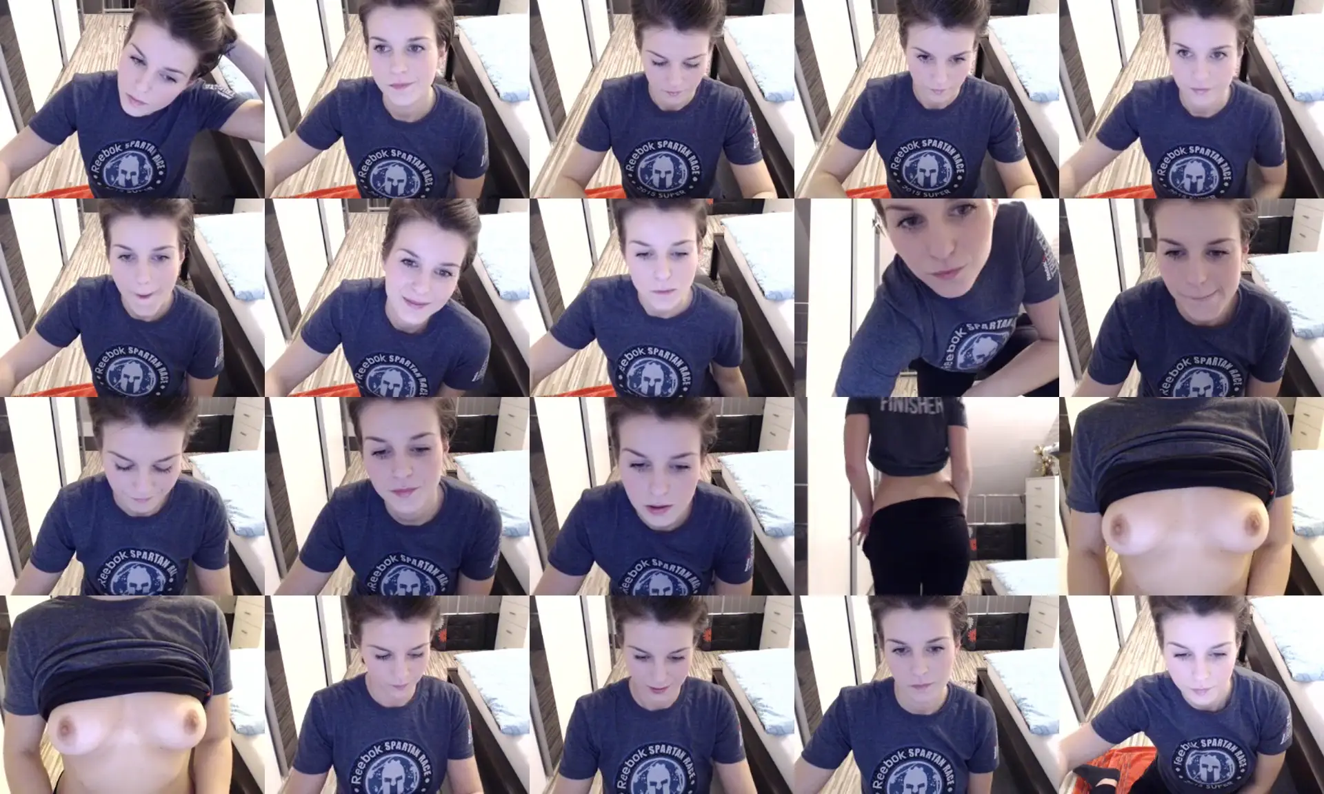 JustAngelic photo contact sheet