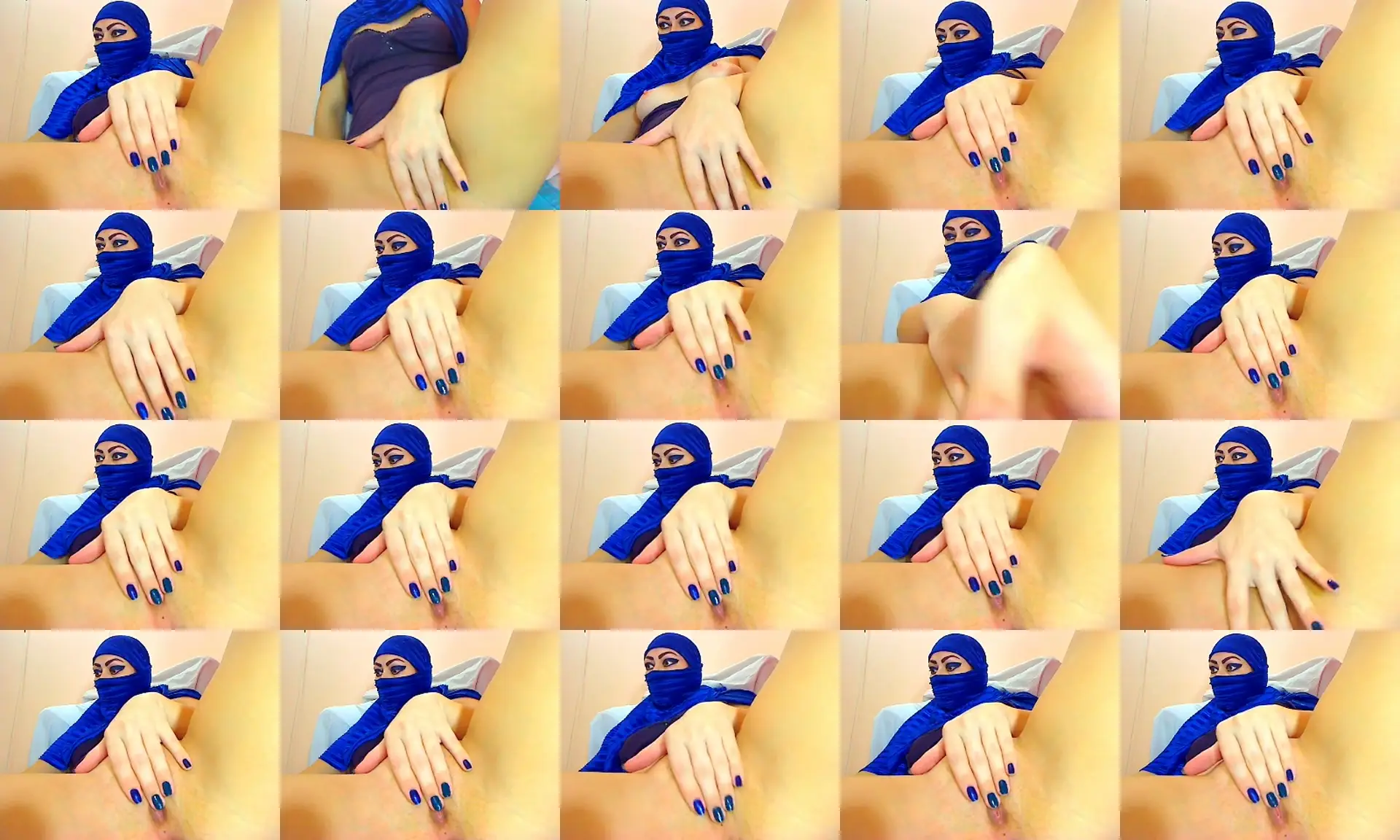 Alisha4XXX photo contact sheet