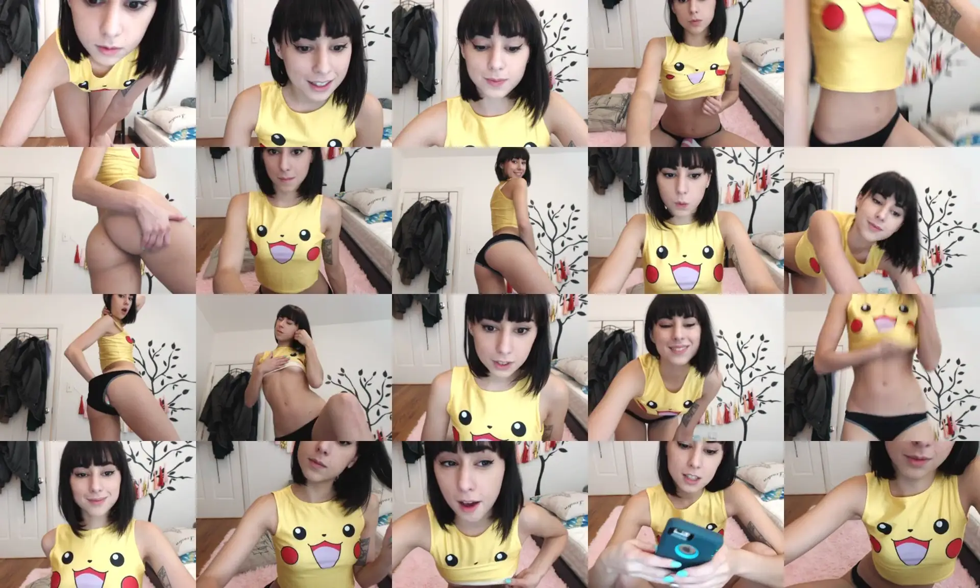 KittyKatLuna photo contact sheet