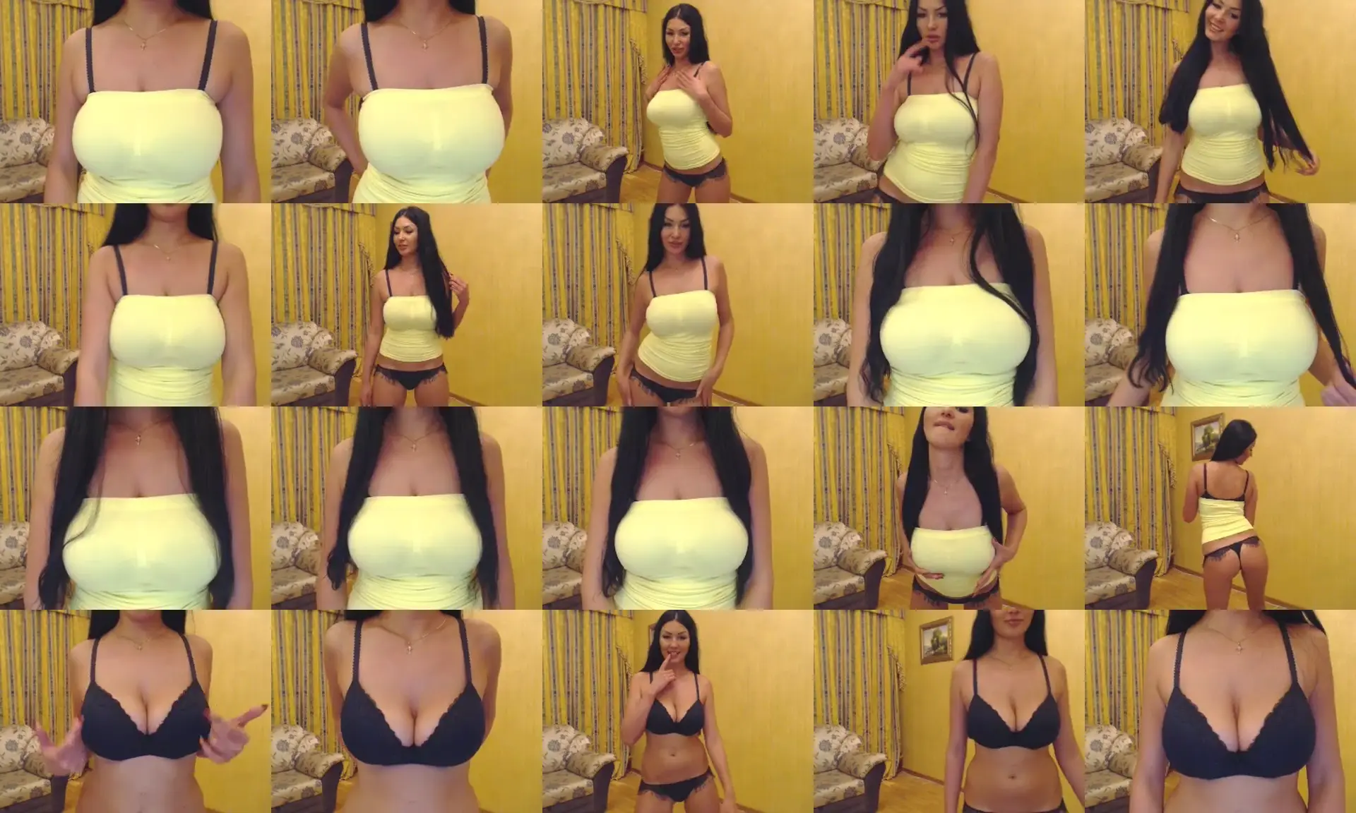 luxurymodel photo contact sheet