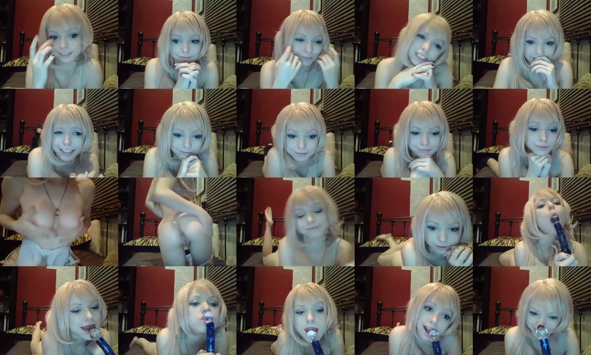 KumiKitten photo contact sheet