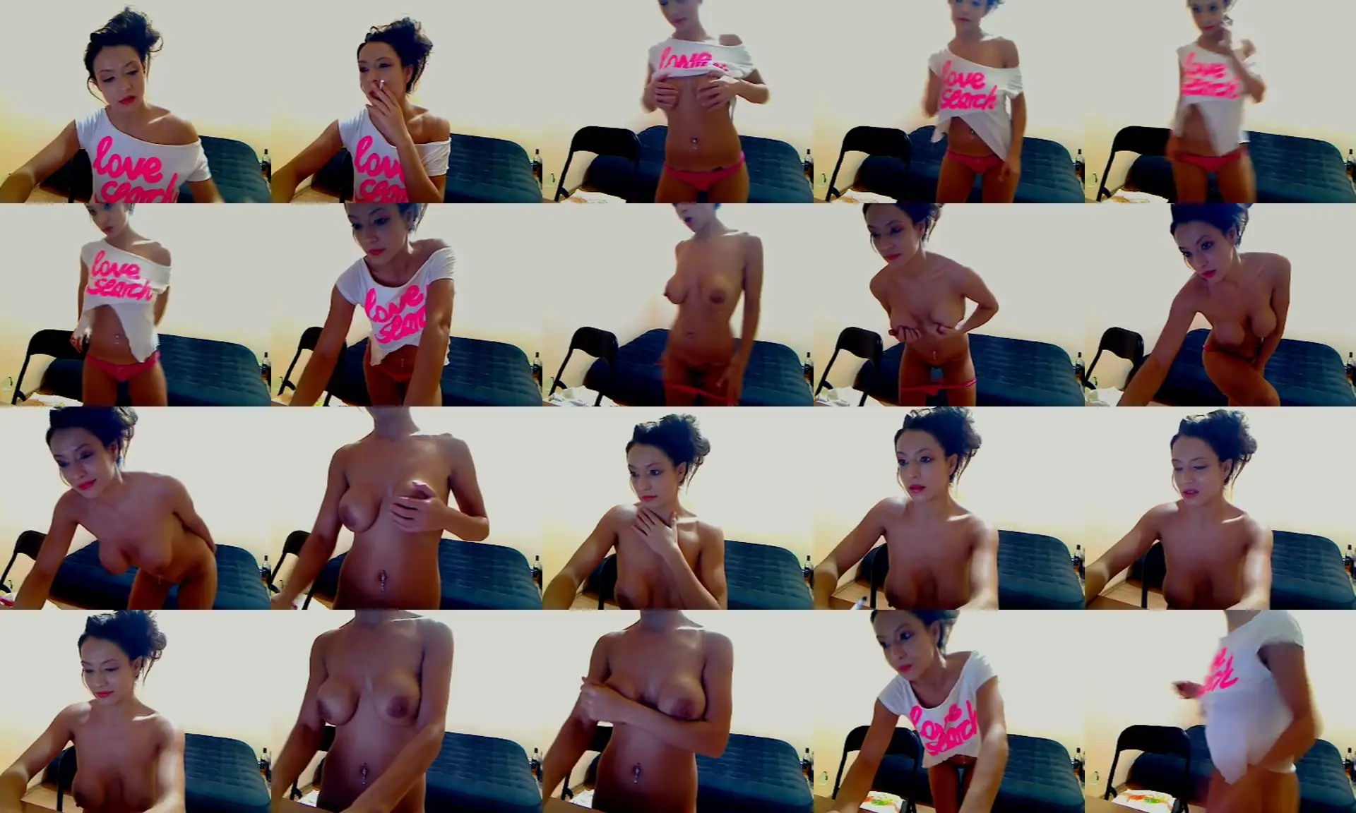 BrBLexxy photo contact sheet