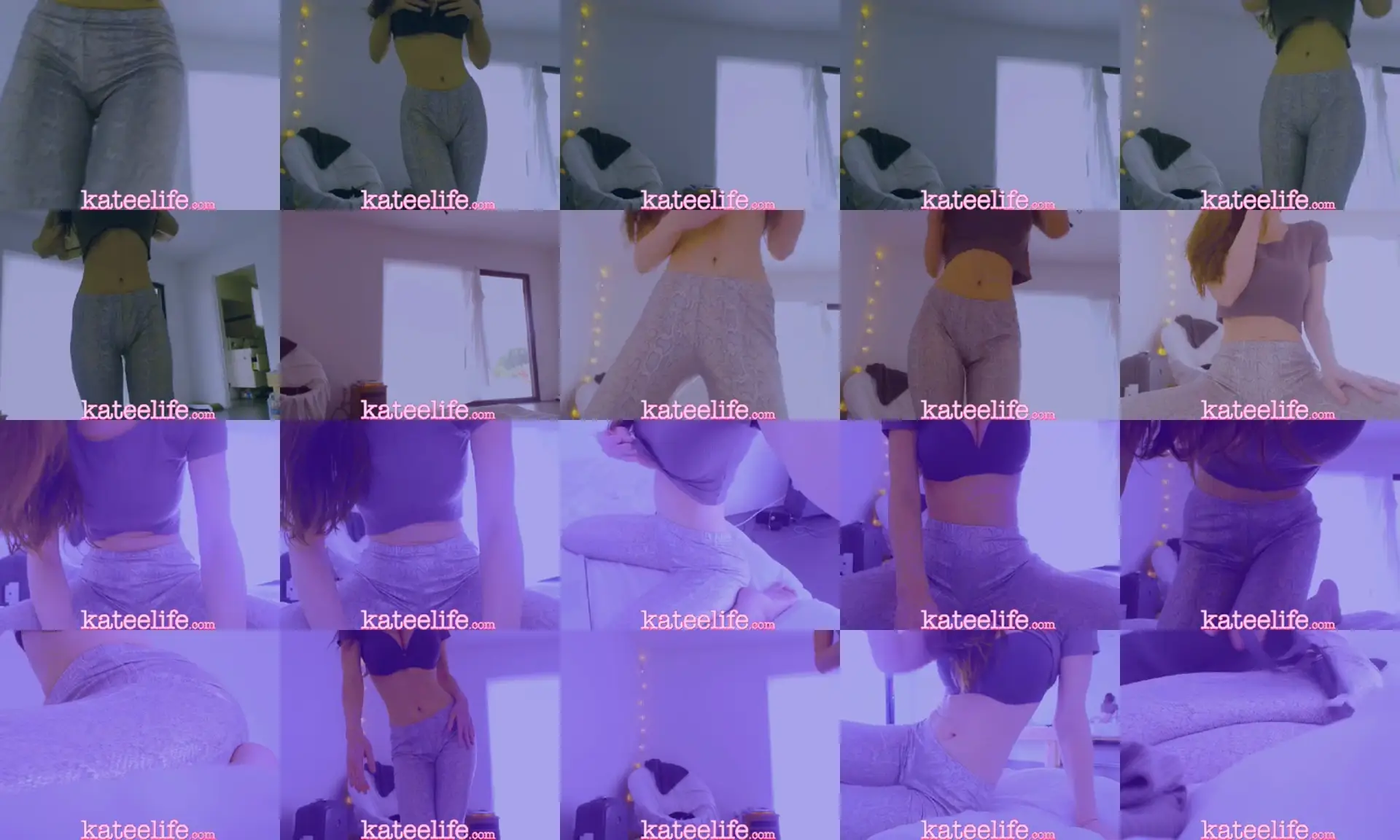 KATEELIFE photo contact sheet