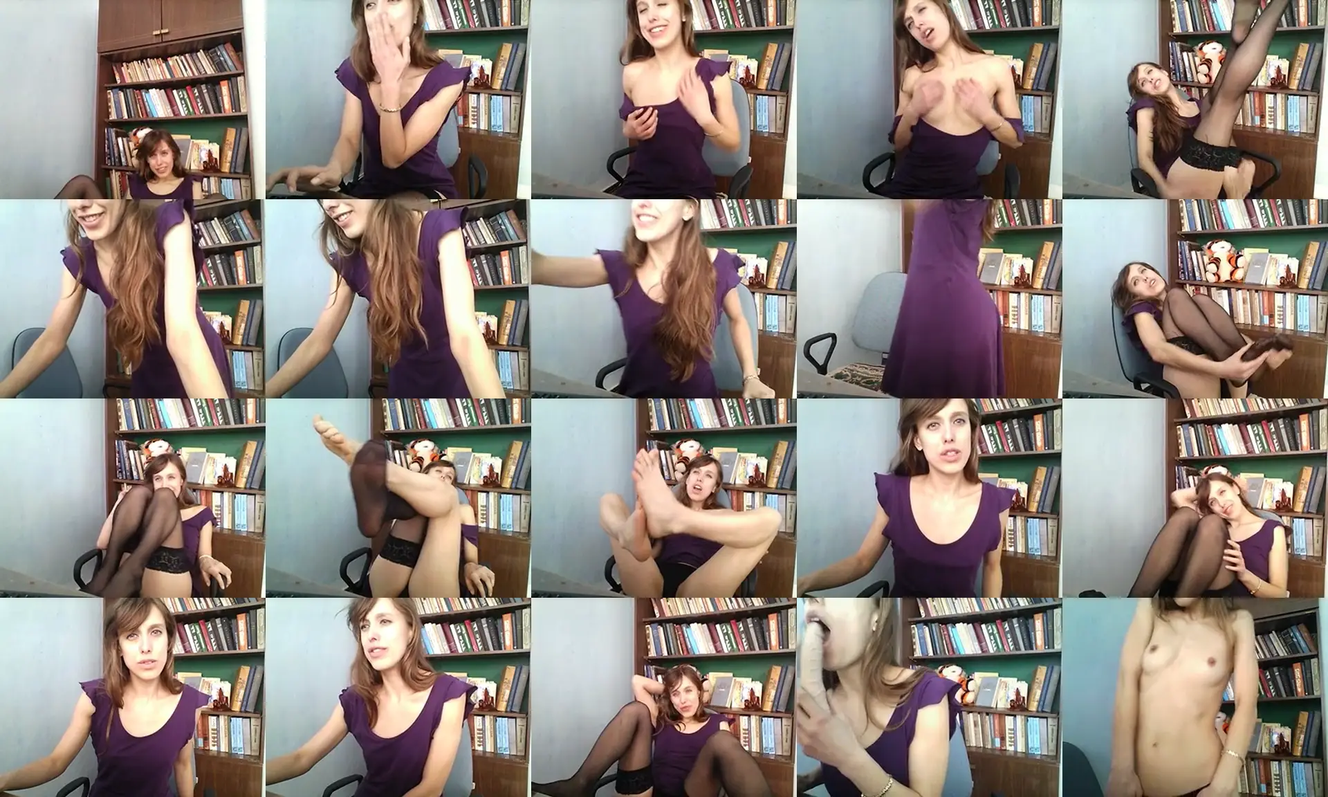 Icelilly photo contact sheet