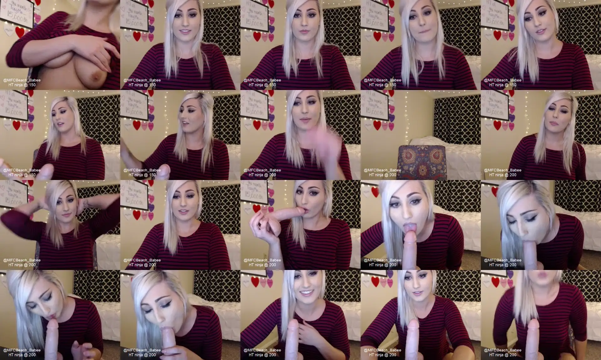 Beach_Babee photo contact sheet