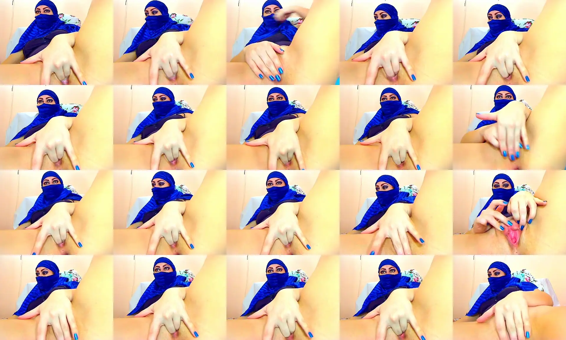 Alisha4XXX photo contact sheet