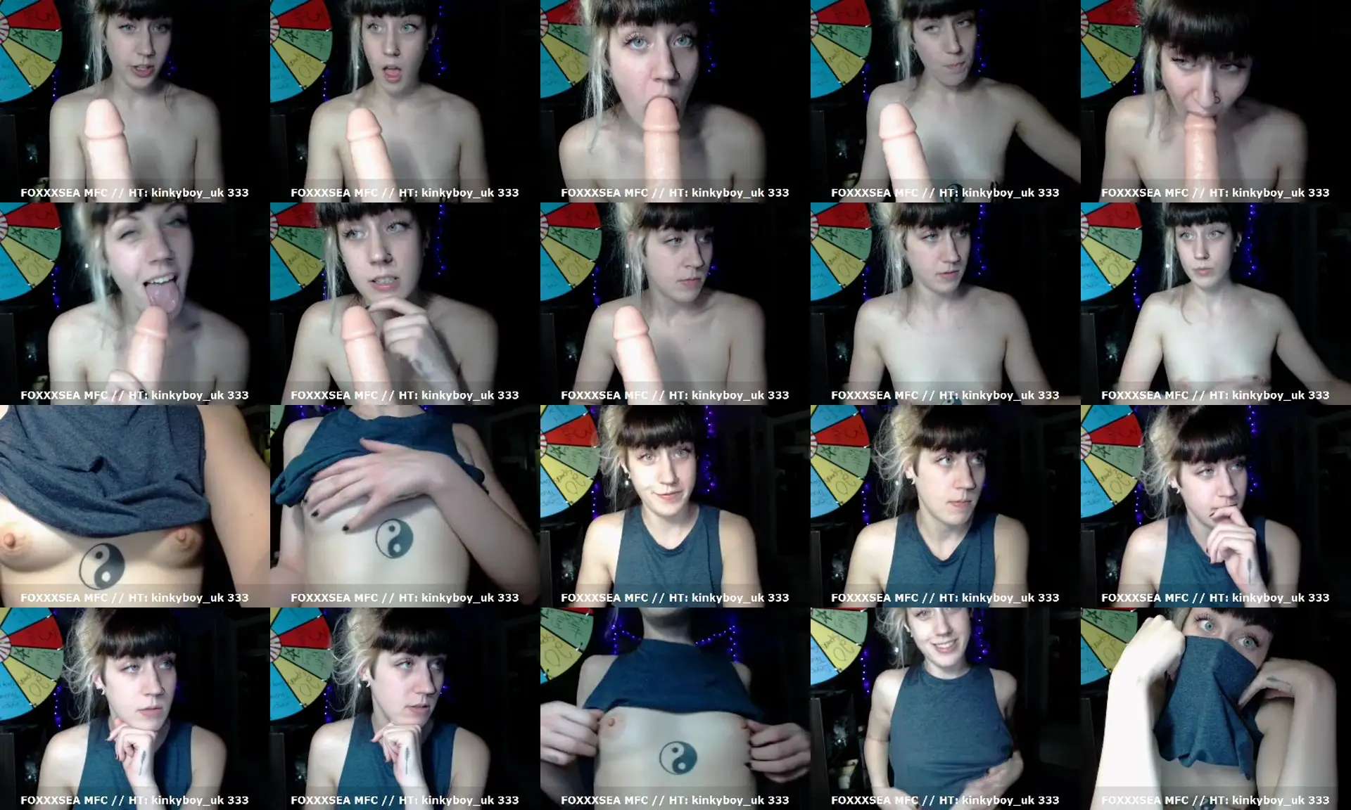 foxxxsea photo contact sheet