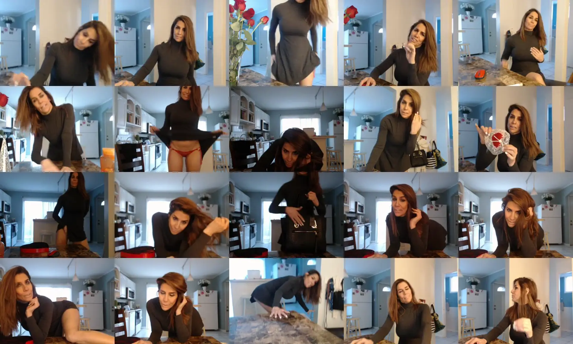 Zoeyava photo contact sheet