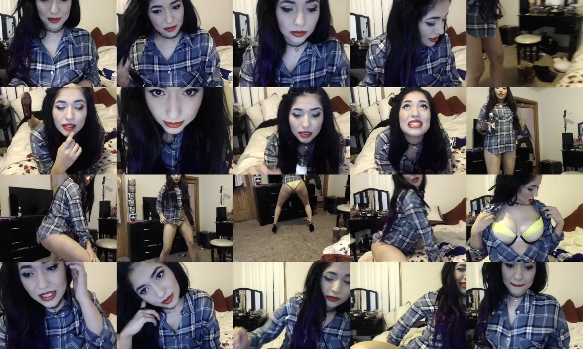 KittyGoesRawr photo contact sheet