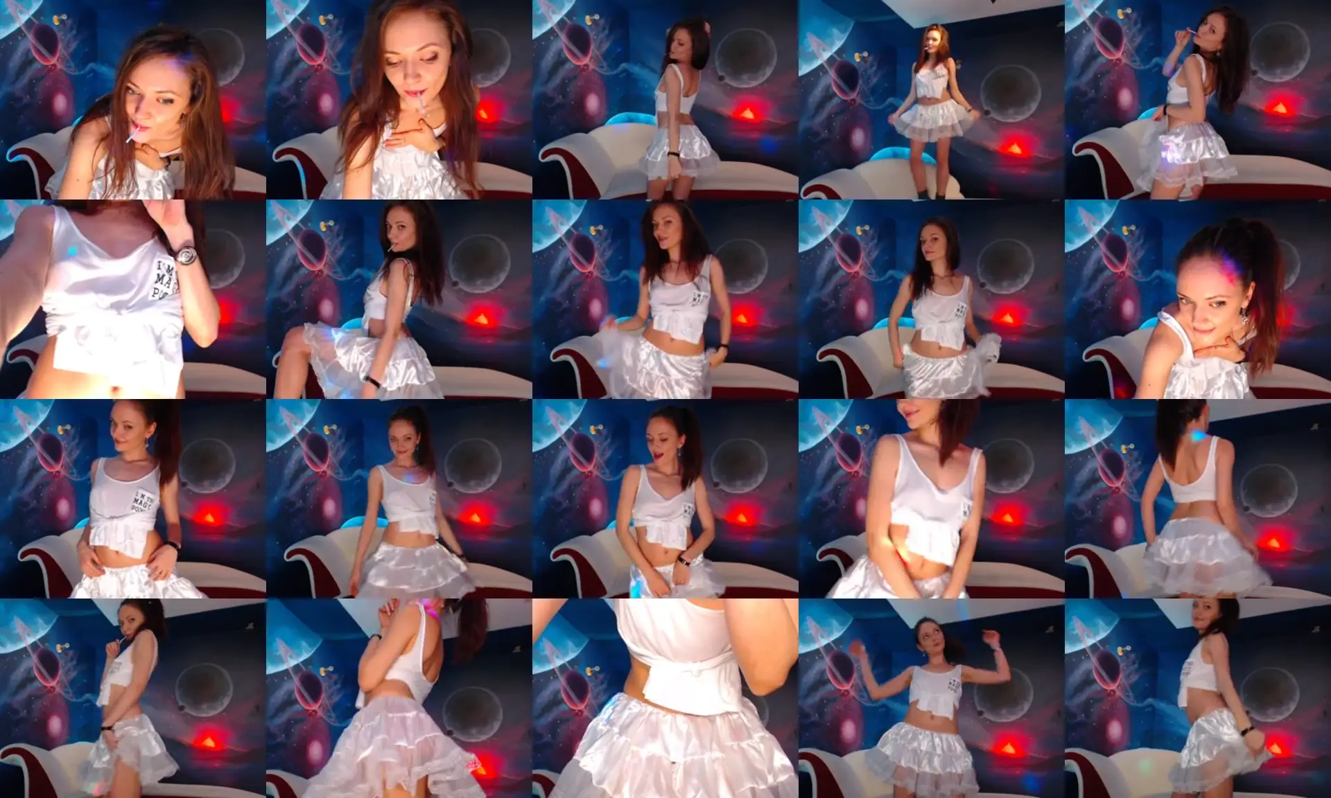 AddictiveLara photo contact sheet