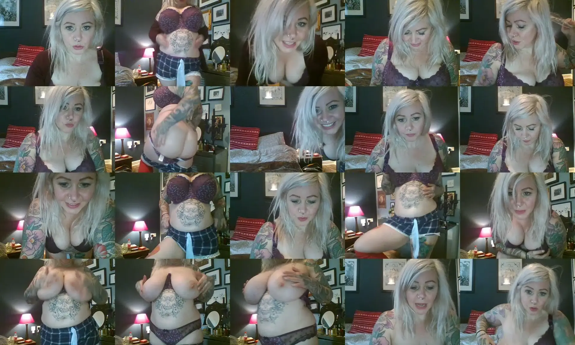 Popsraven photo contact sheet