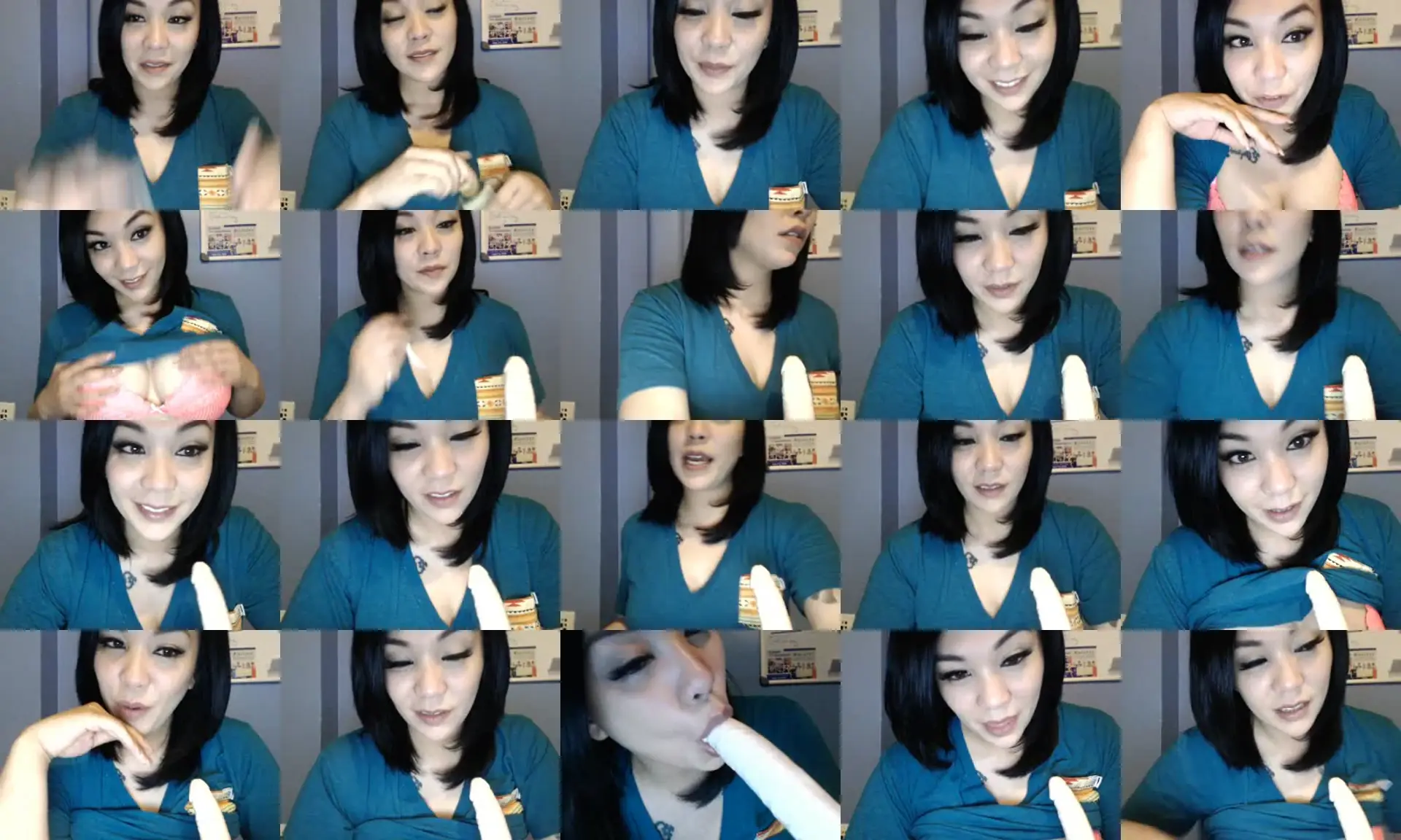 MickaylaStar photo contact sheet