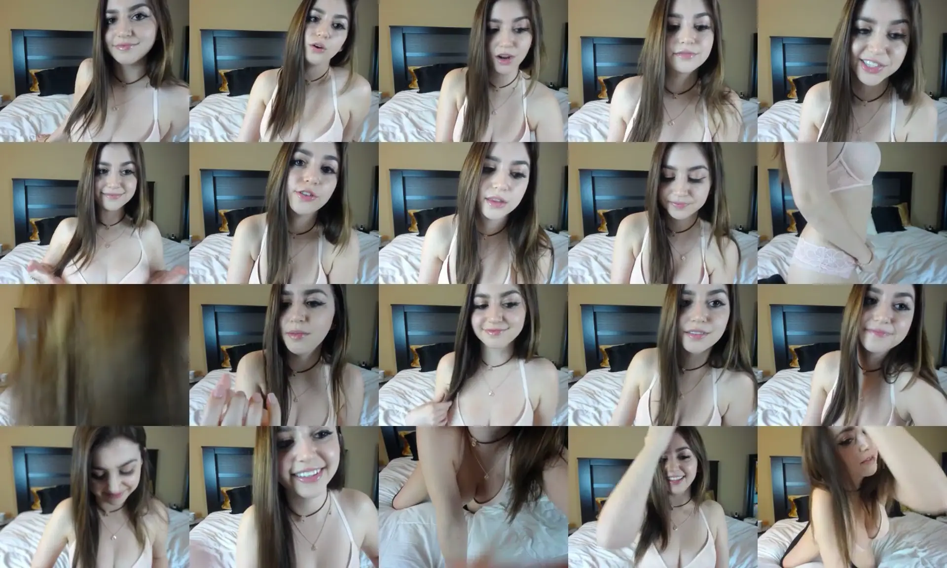 AlyssaShy photo contact sheet