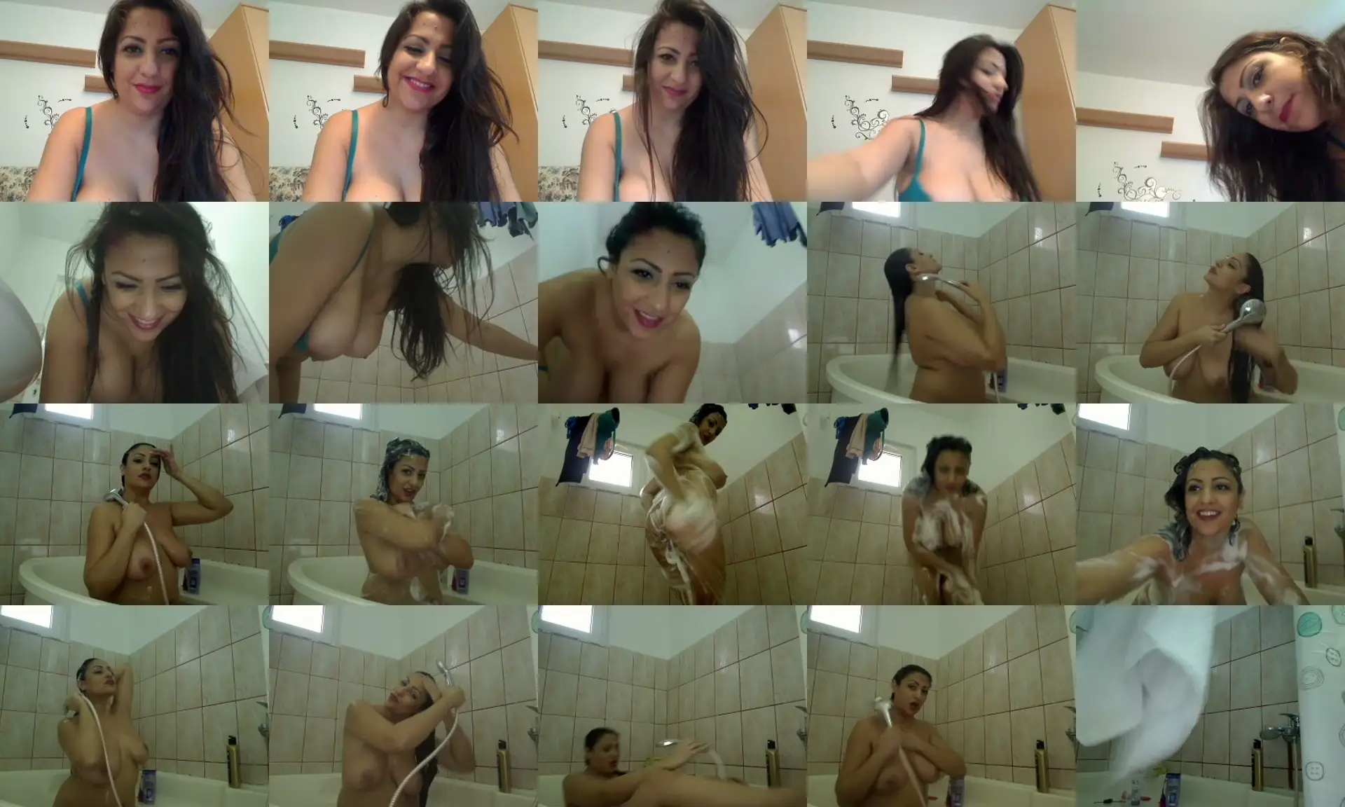 FamousChoco photo contact sheet