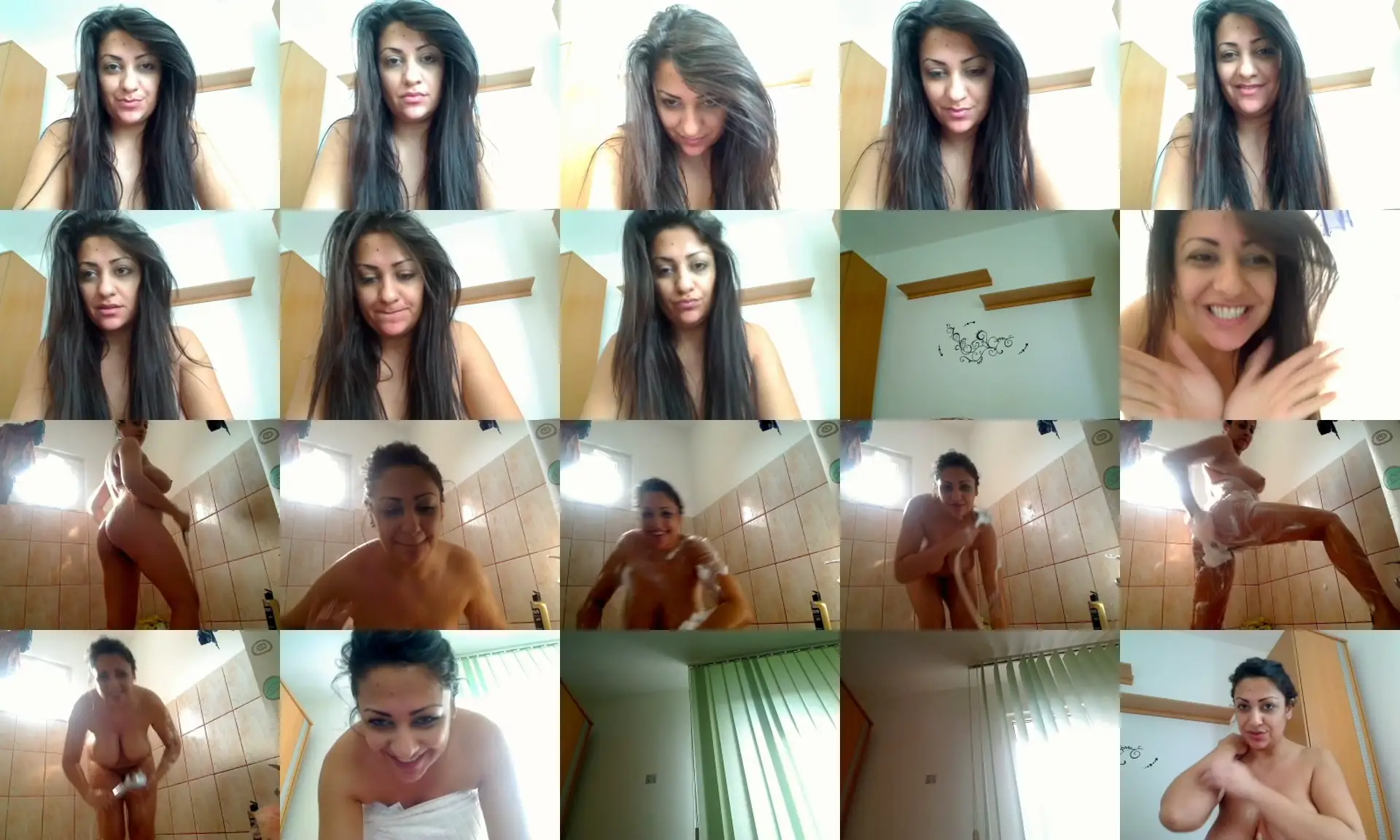 FamousChoco photo contact sheet