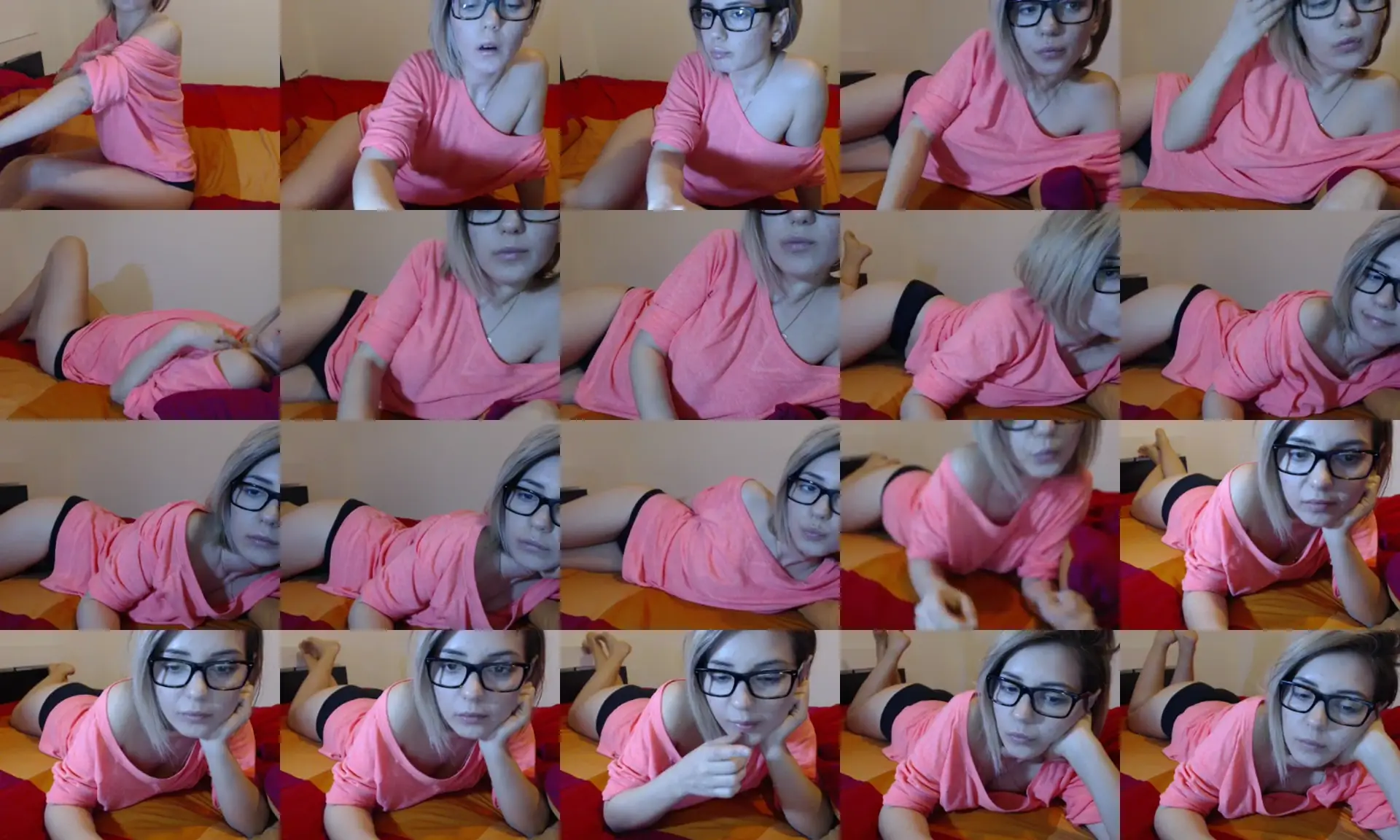 angelblondhot photo contact sheet