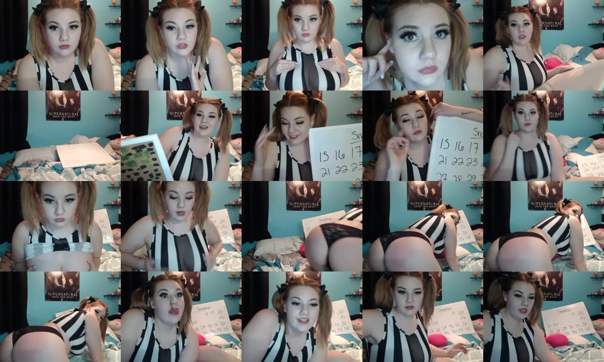 PenelopePeach photo contact sheet