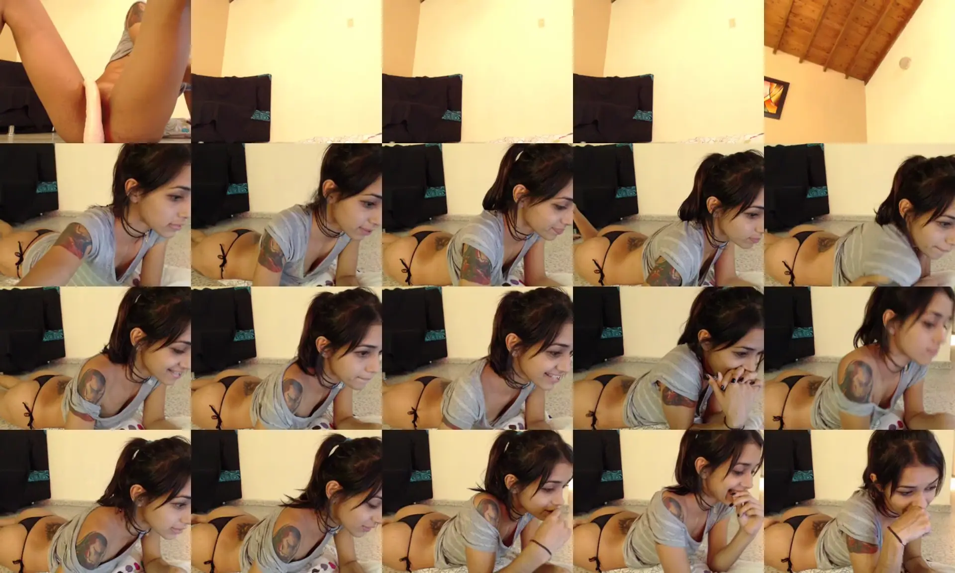 Girlwolf photo contact sheet